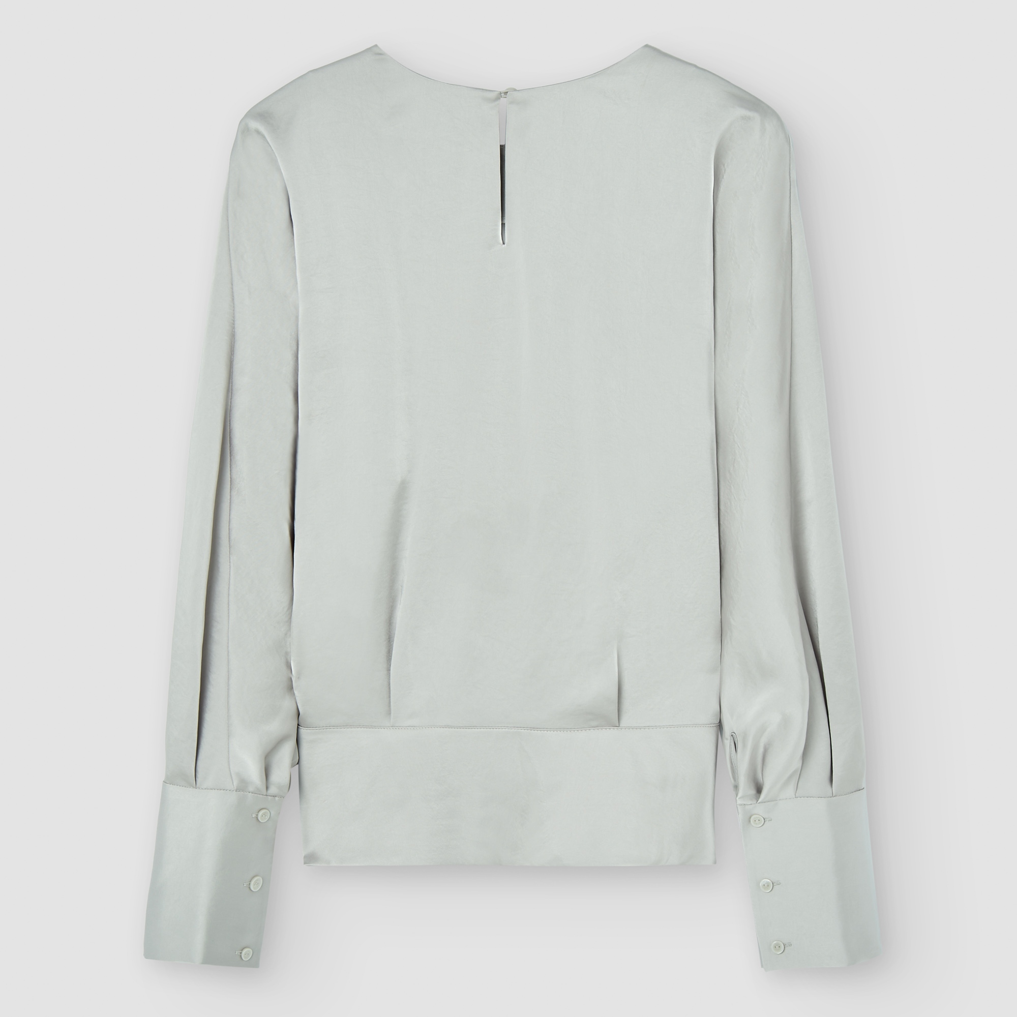 Ruffled collar and Japanese sleeve shirt image number 5