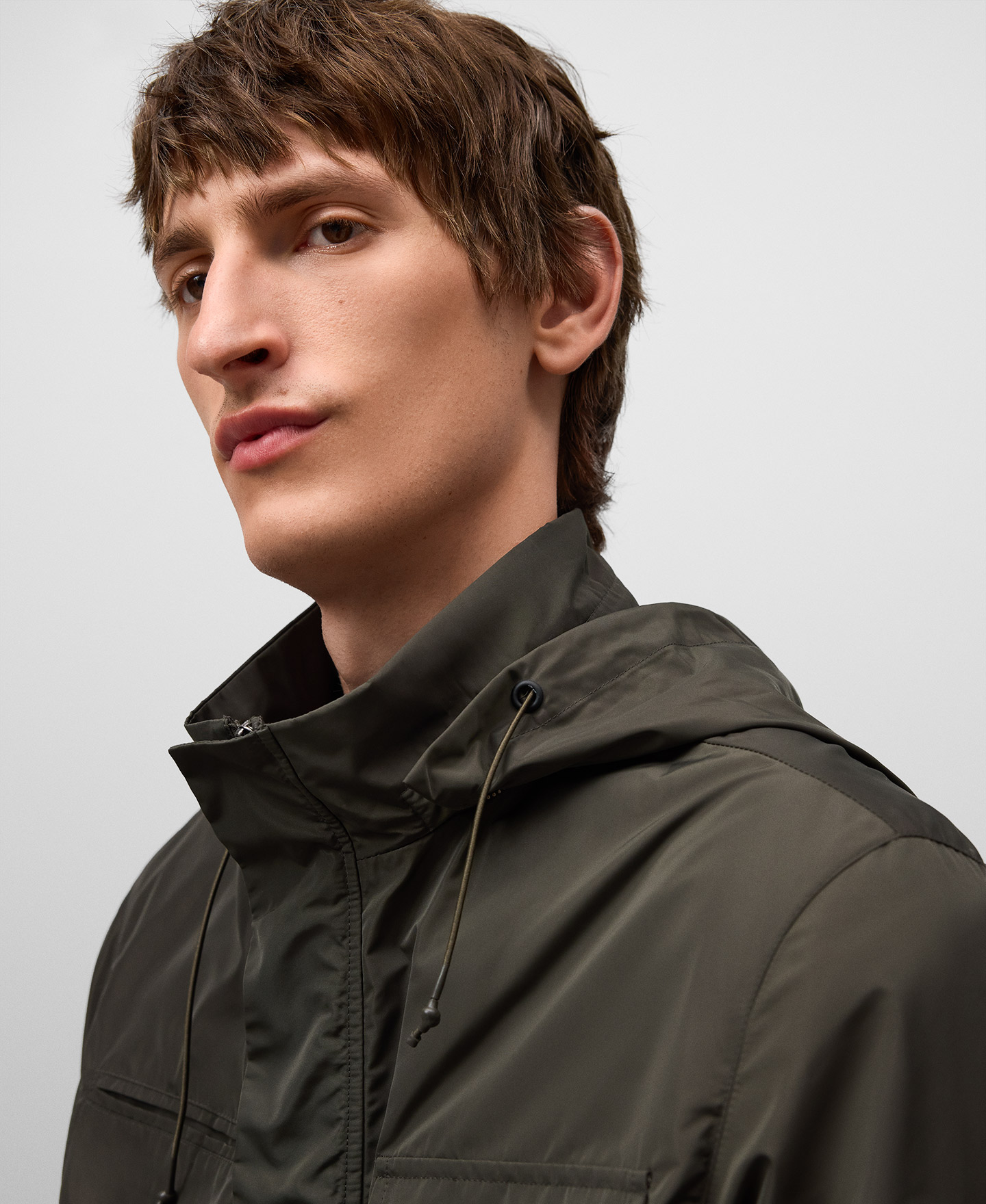 Nylon sahariana jacket man image number 3
