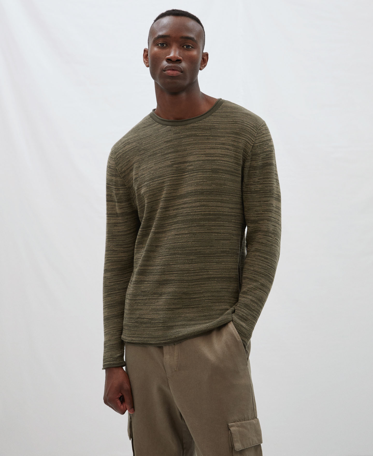 Fine cotton sweater image number 0