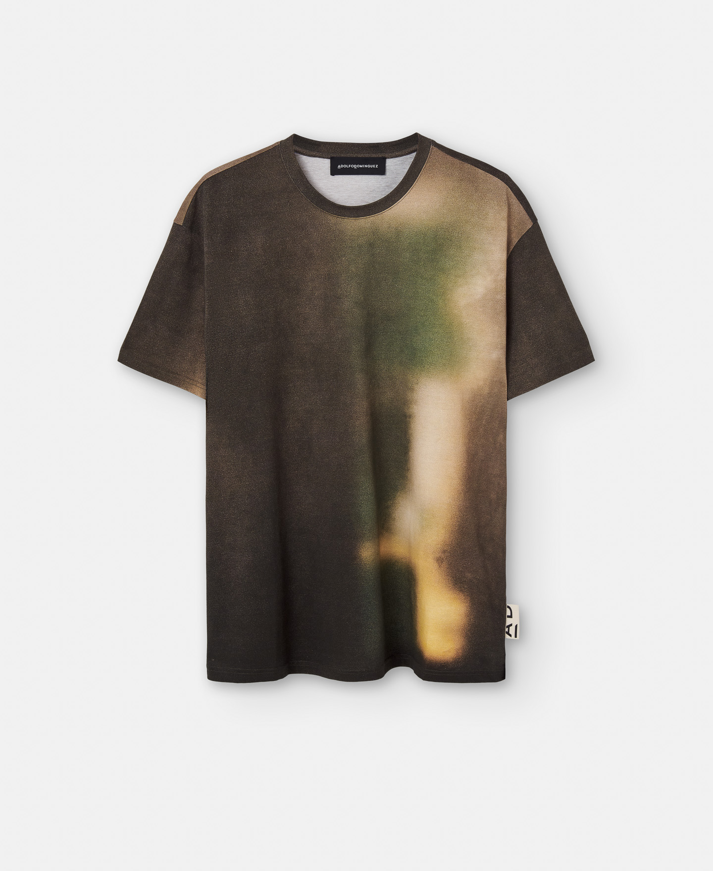 Camiseta oversize estampada en algodón image number 4