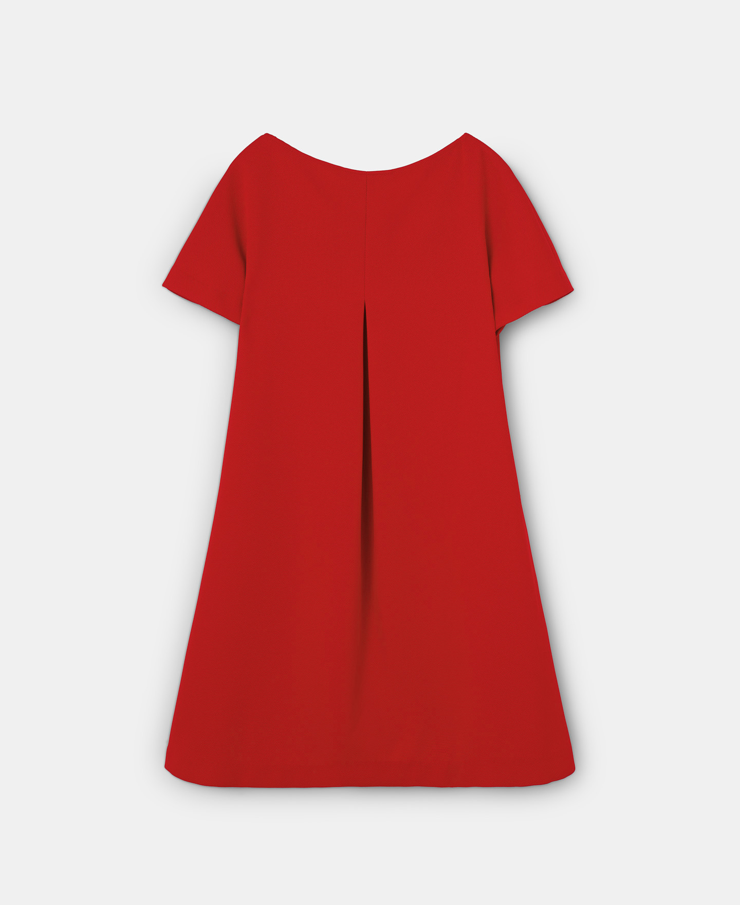 Vestido línea A con escote pico image number 5
