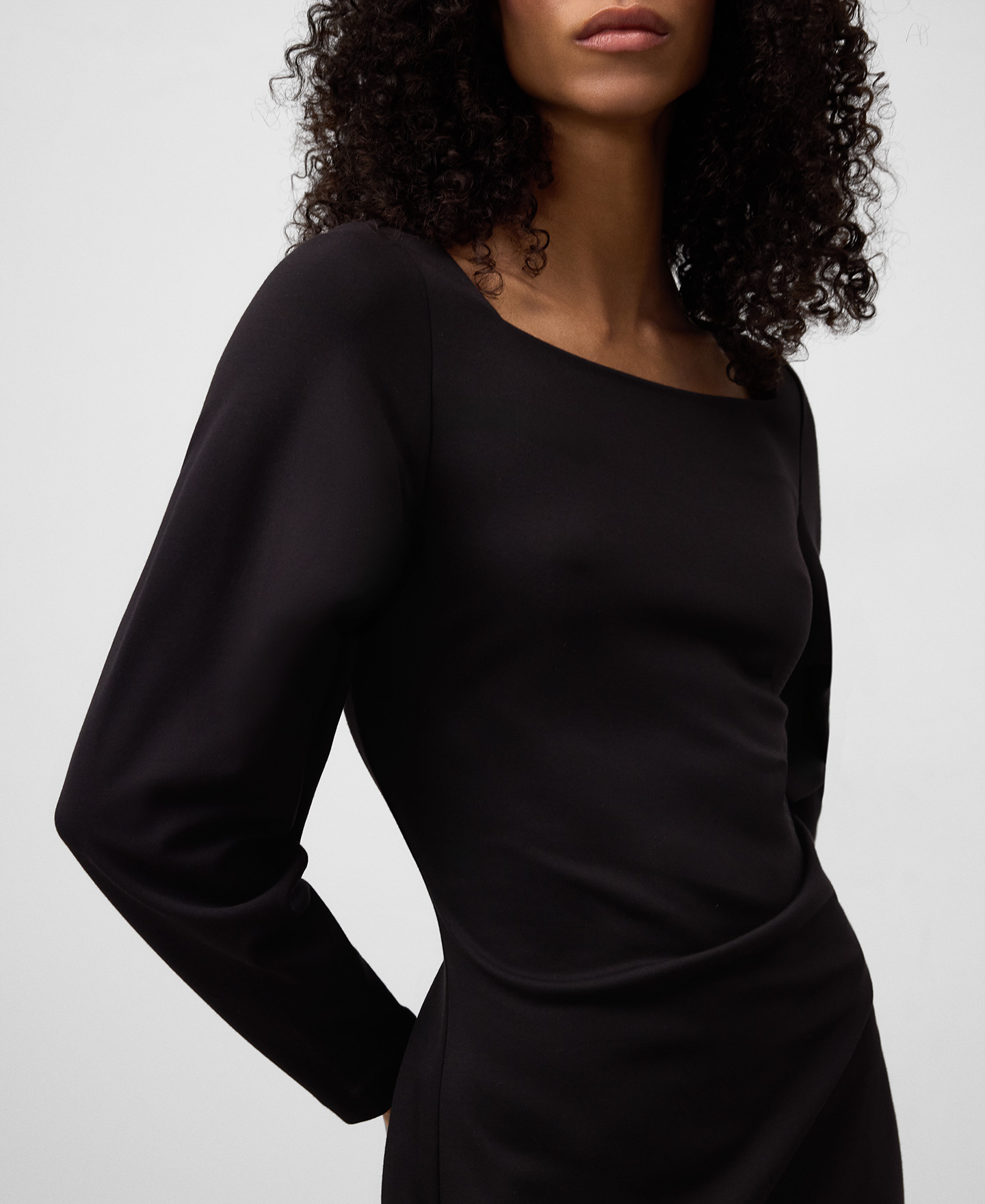 Tailliertes, drapiertes Kleid für Damen image number 3