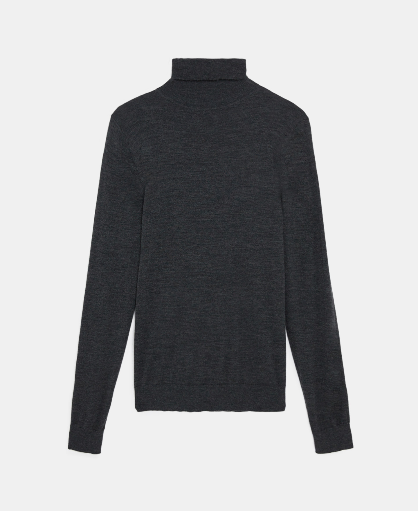 Jersey cuello alto en lana merino image number 4