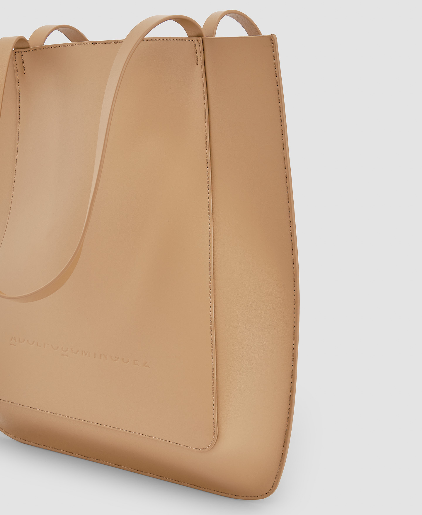 Bolso shopper en vaqueta image number 3