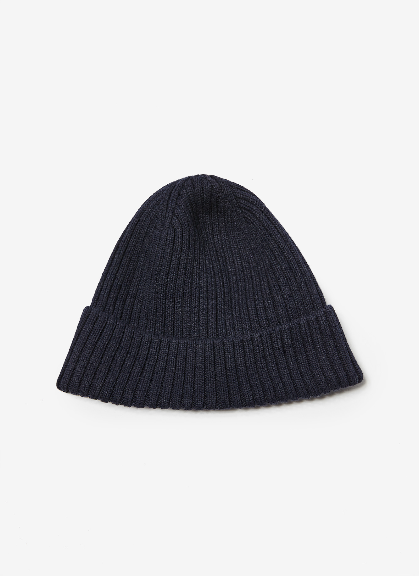 Ribbed cotton beanie hat image number 0