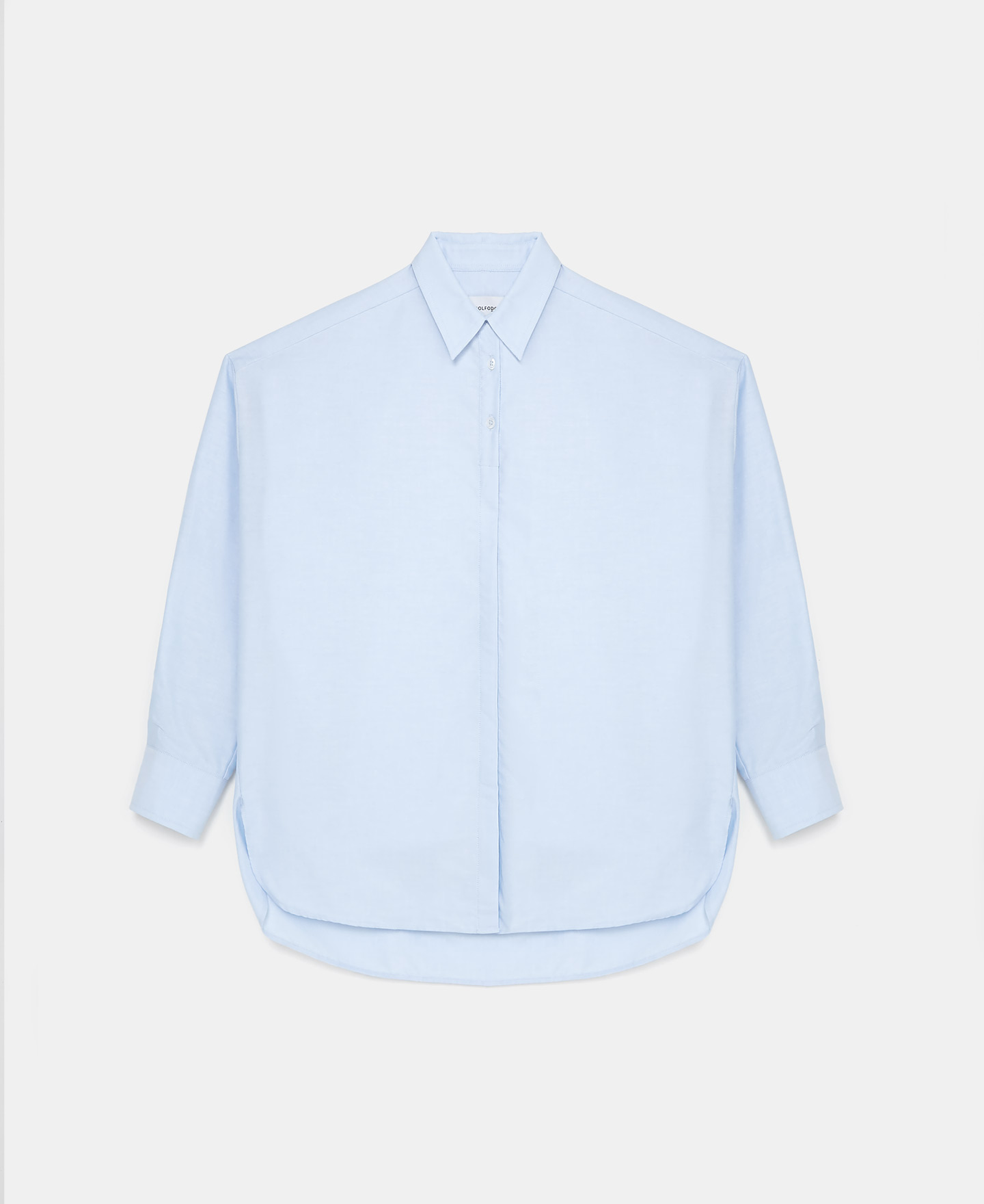 Oversize cotton shirt image number 4