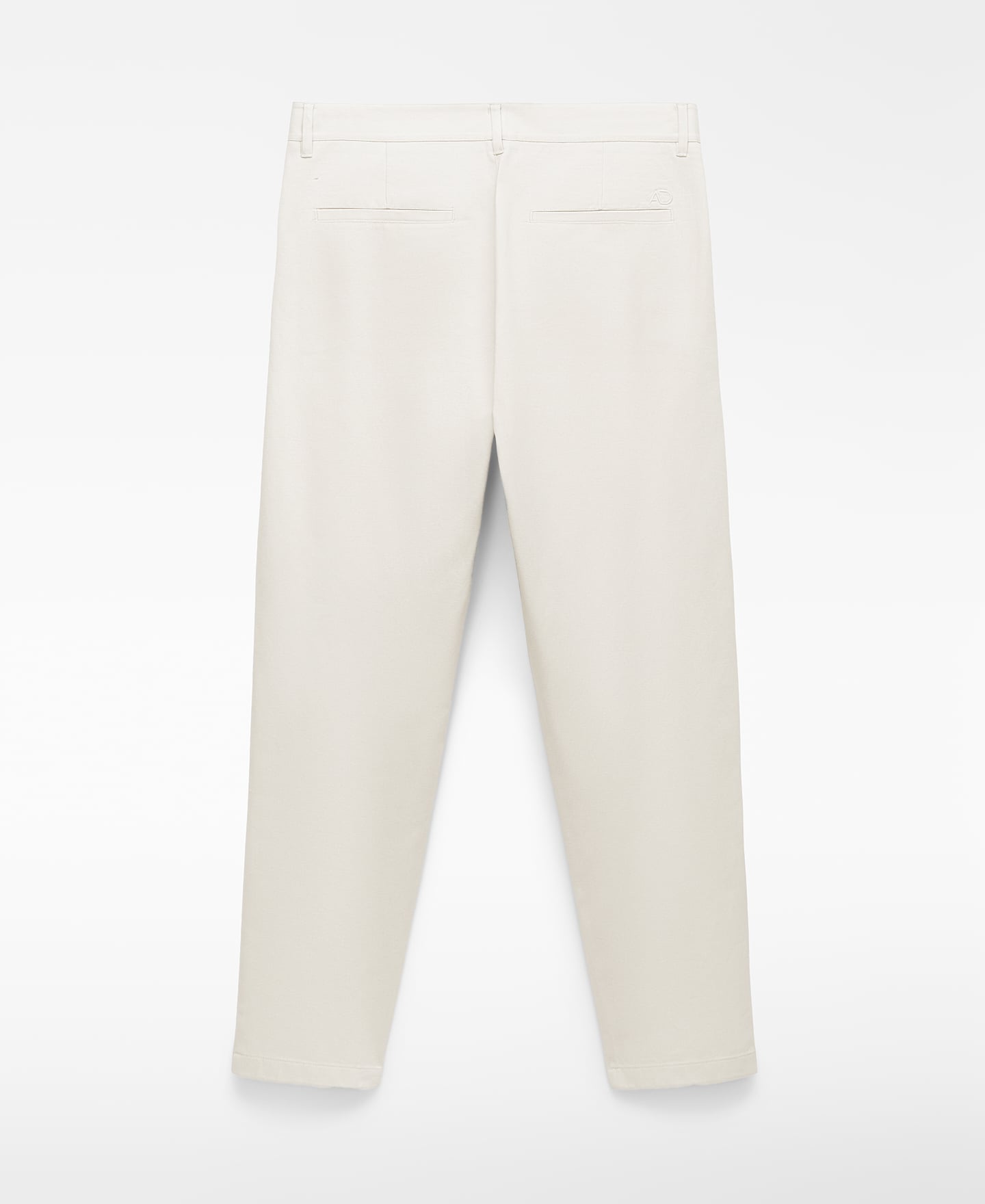Relaxed fit pleated chino trousers image number 5