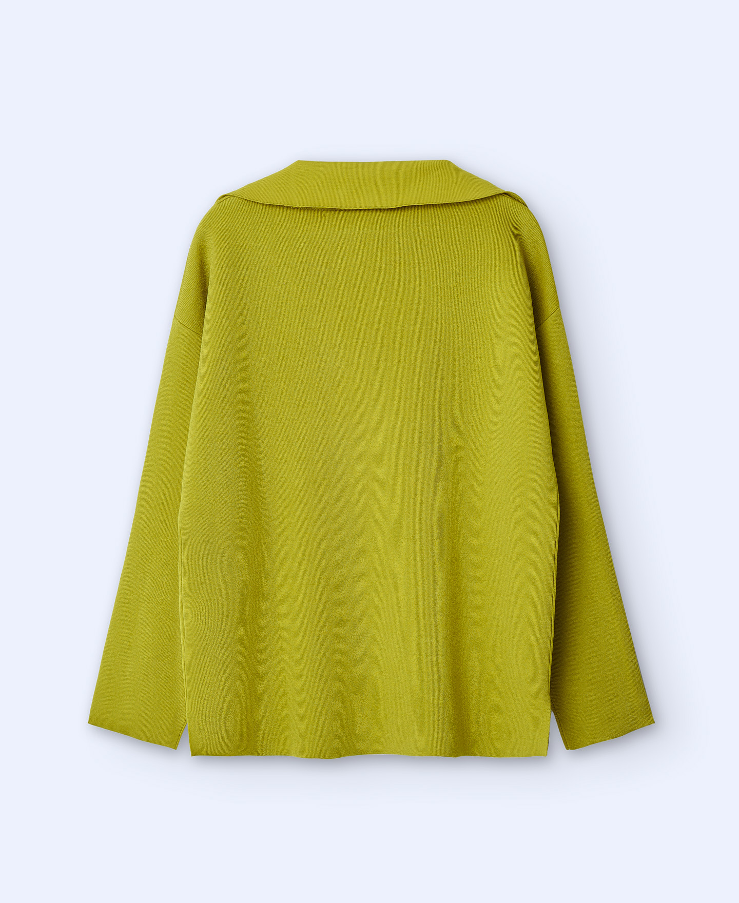 Doble faced knitted sweater image number 5