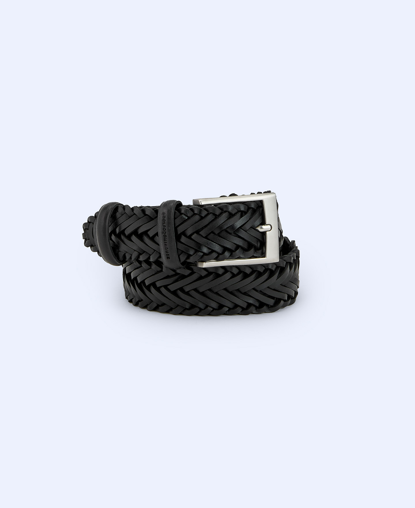 Ceinture en cuir tressé image number 1