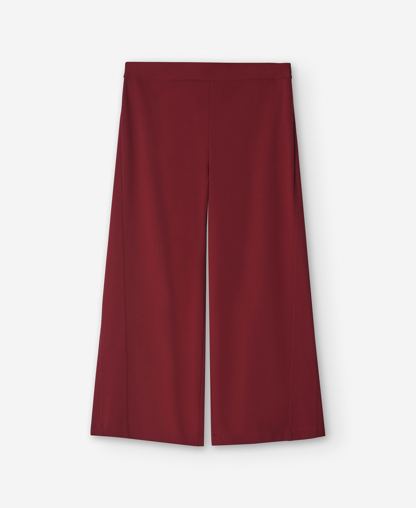 Flared palazzo trousers woman image number 4