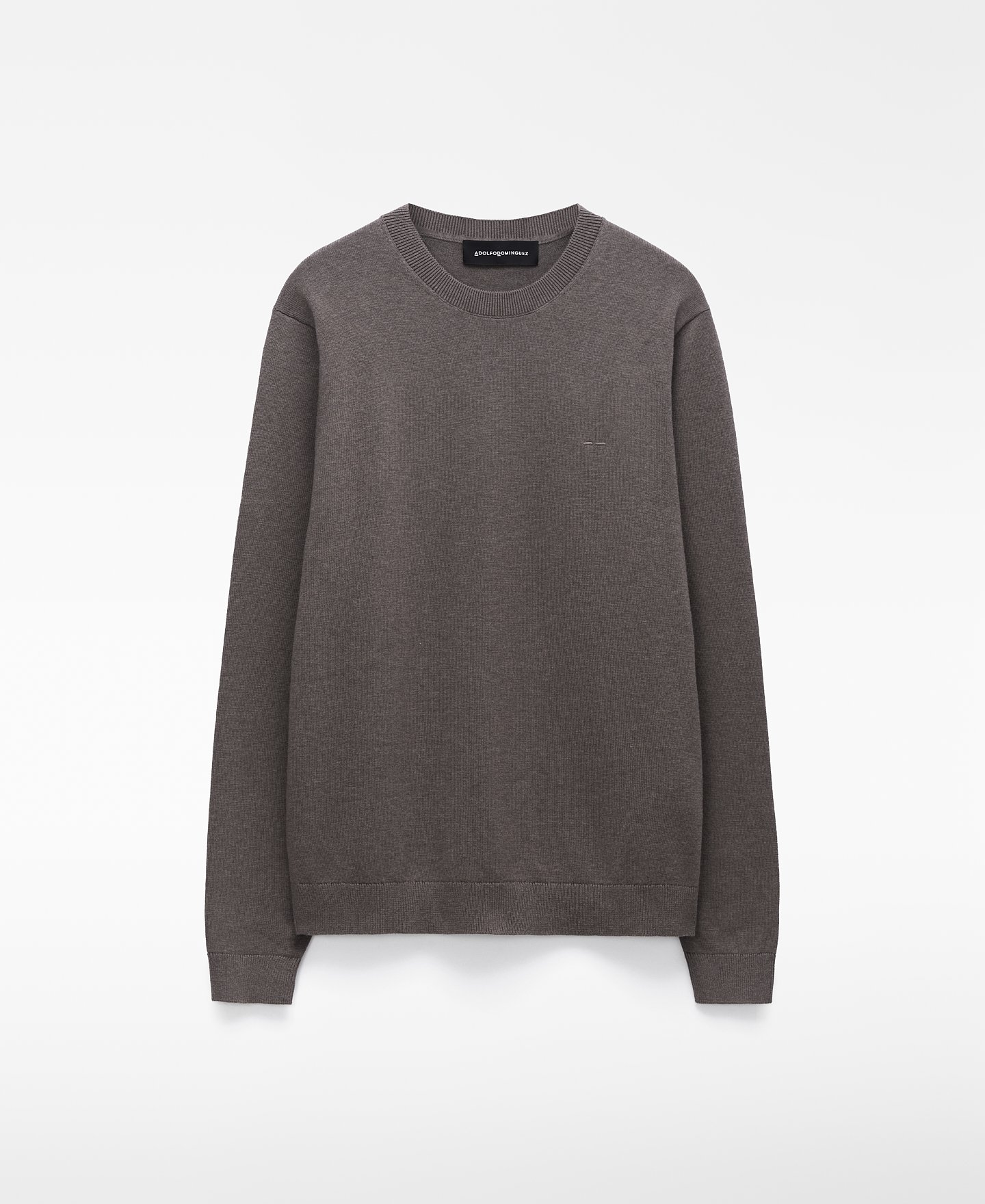 Jersey cuello caja regular fit hombre image number 0