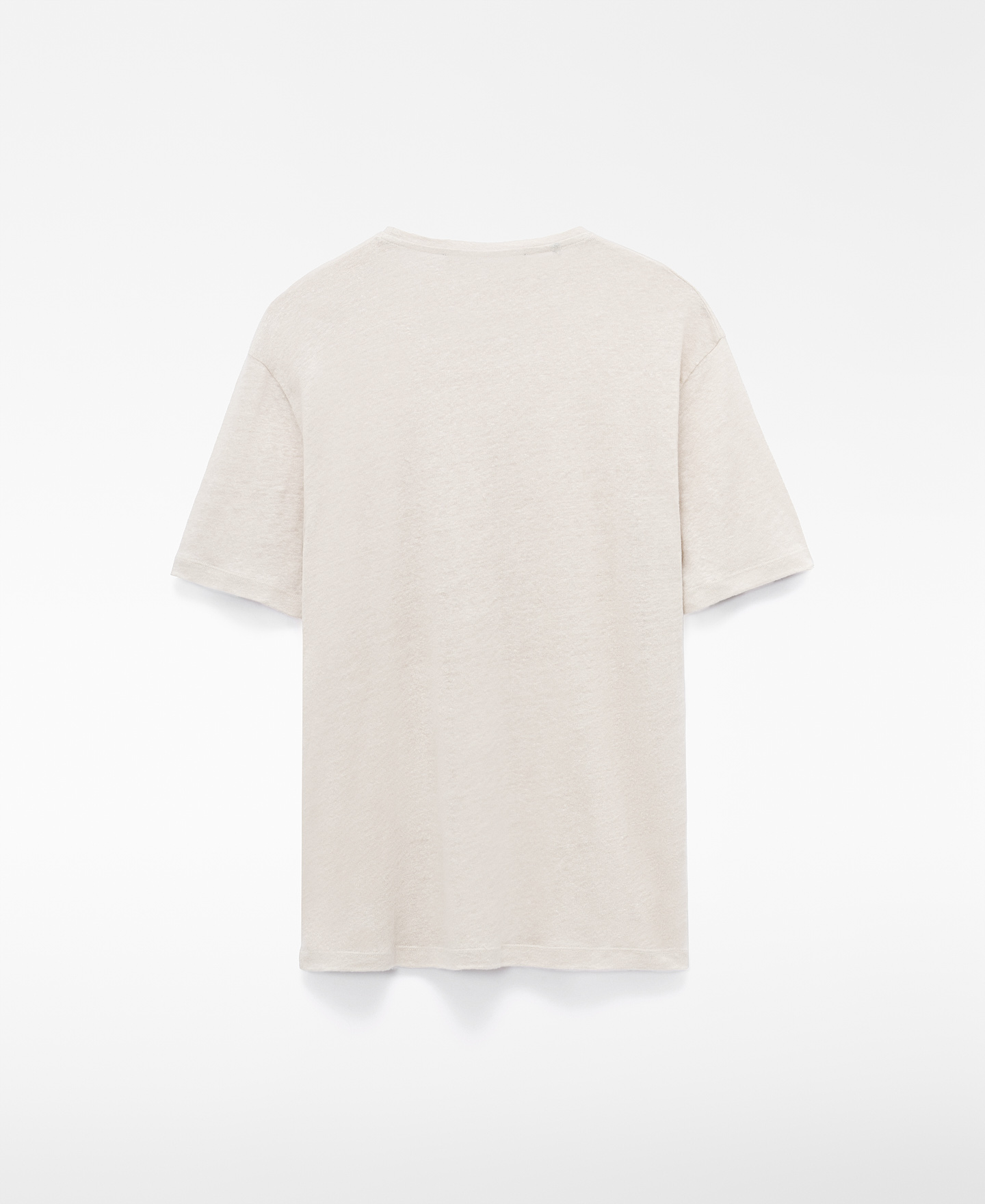 European linen regular fit T-shirt image number 5