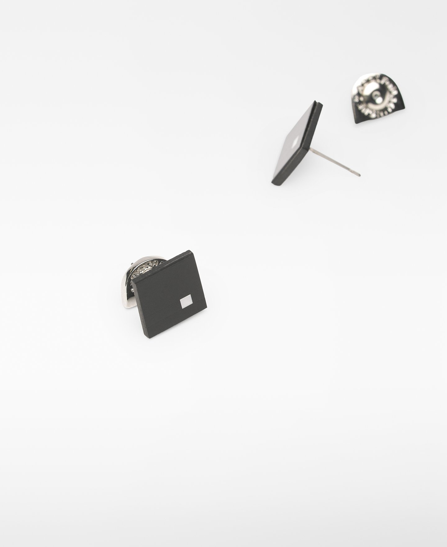 Square agate earrings woman image number 0