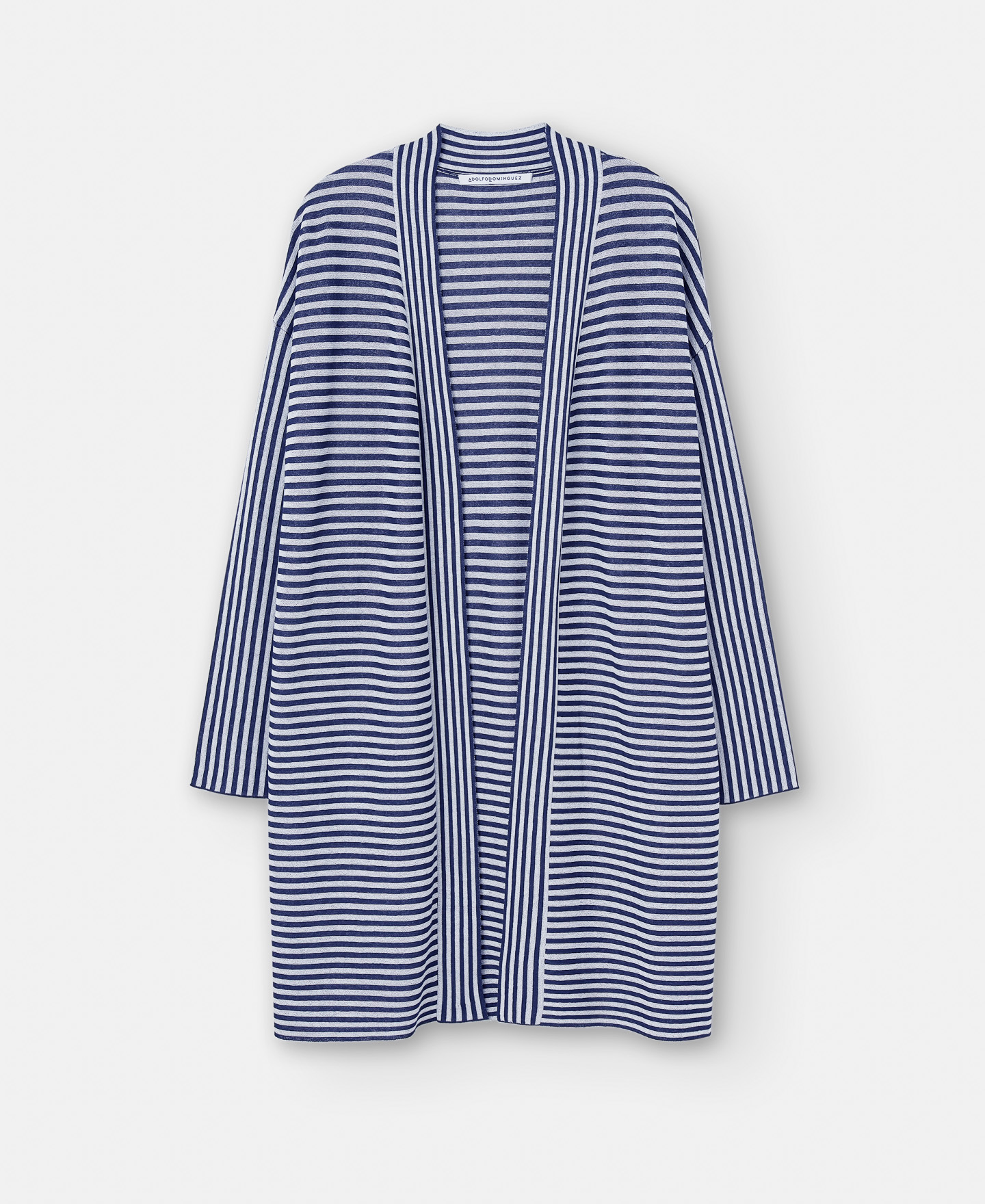 Striped kimono jacket image number 4