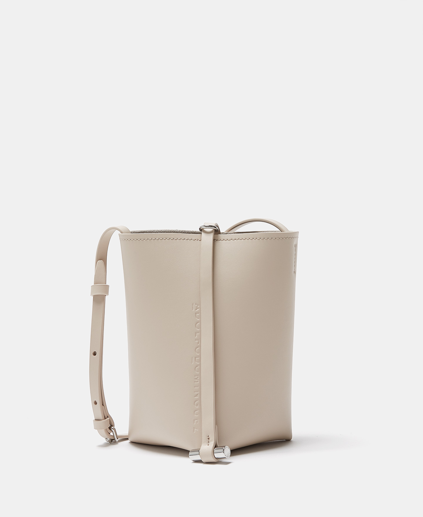 Vachetta leather bucket bag image number 0