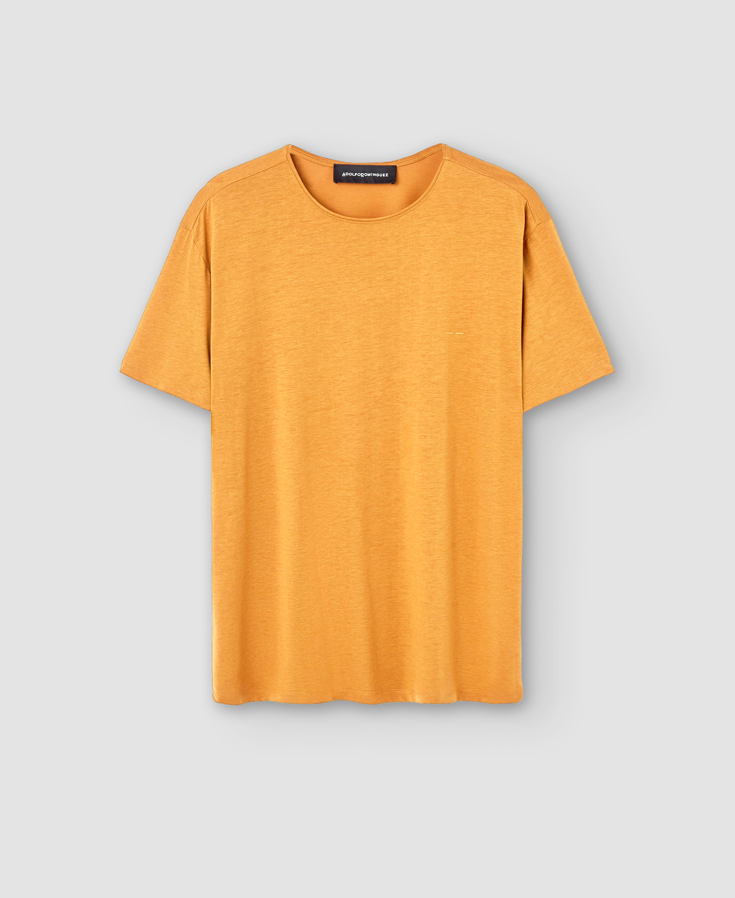 Lyocell crew neck T-shirt image number 4