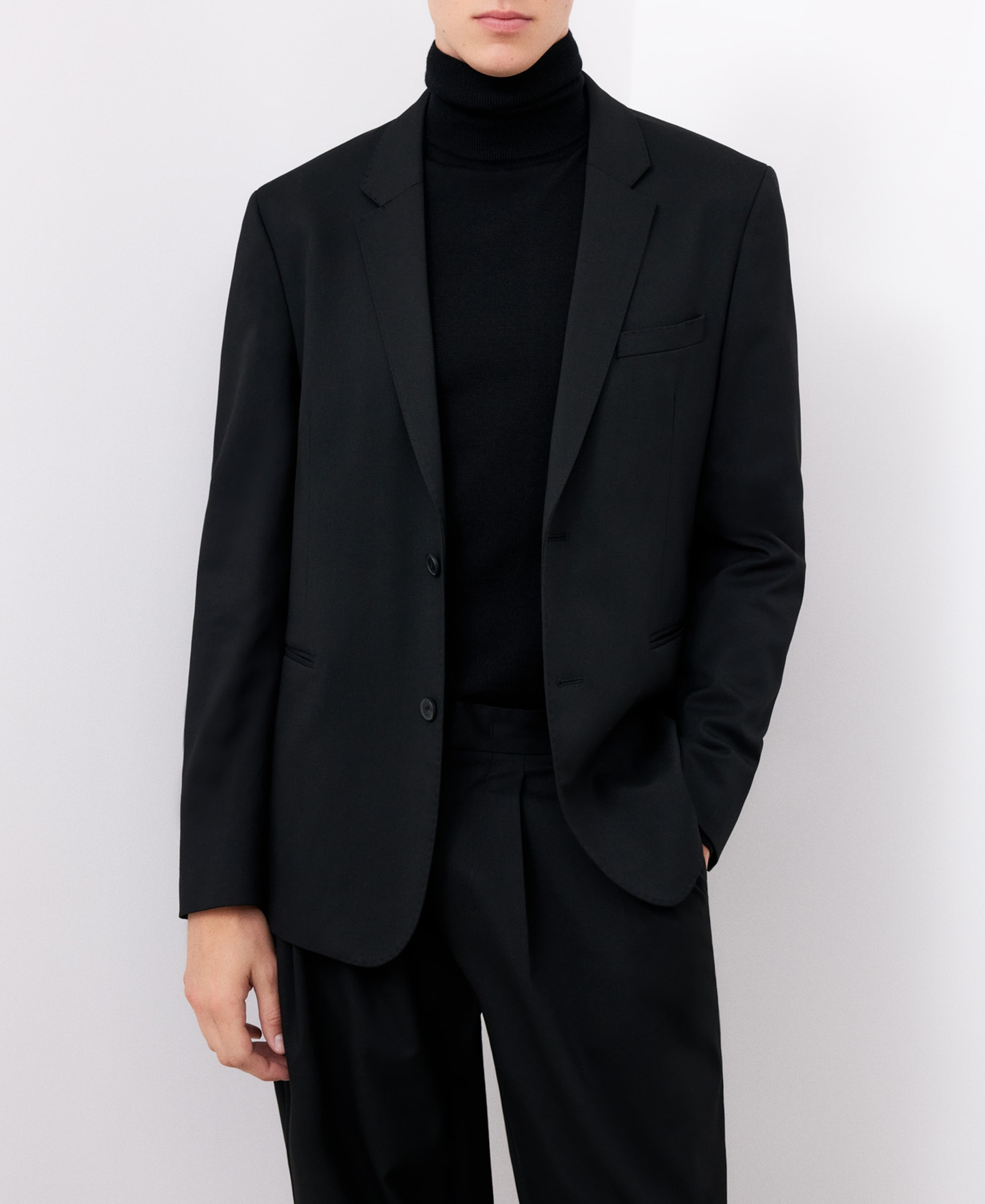 Blazer dos botones hombre image number 0