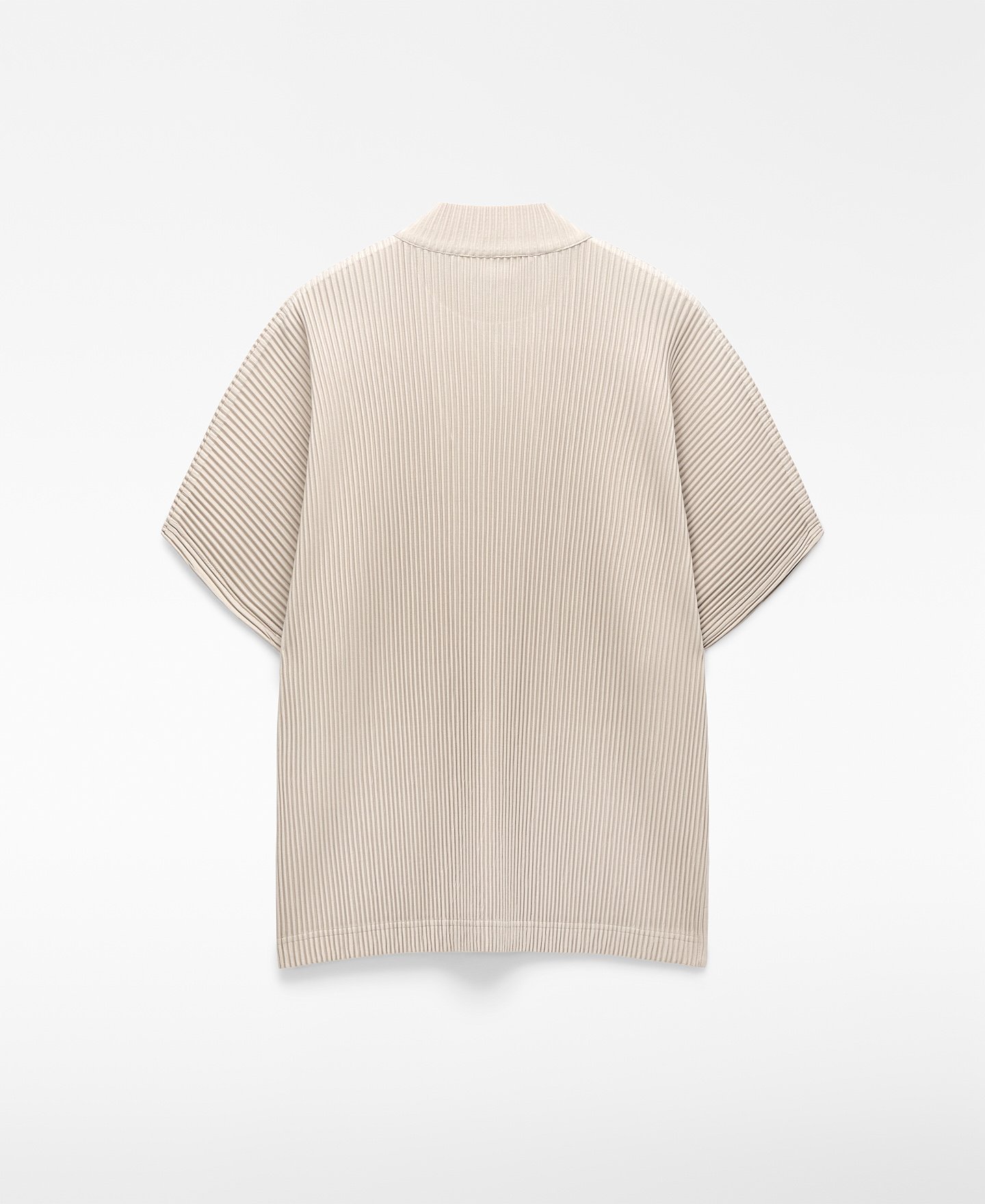 Camiseta crinkle cremallera image number 5