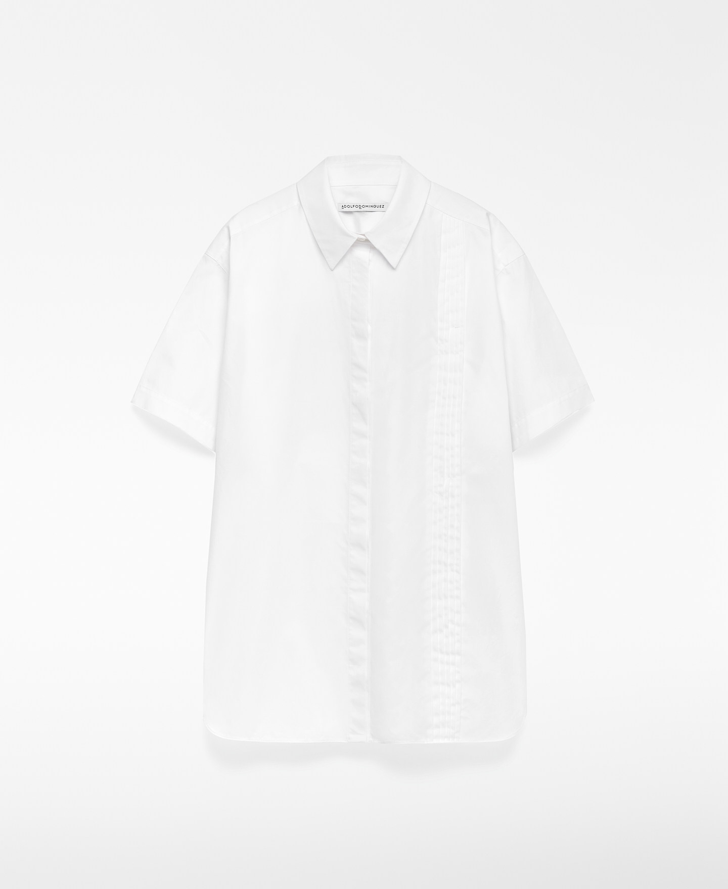 Camisa oversize algodón orgánico mujer image number 4