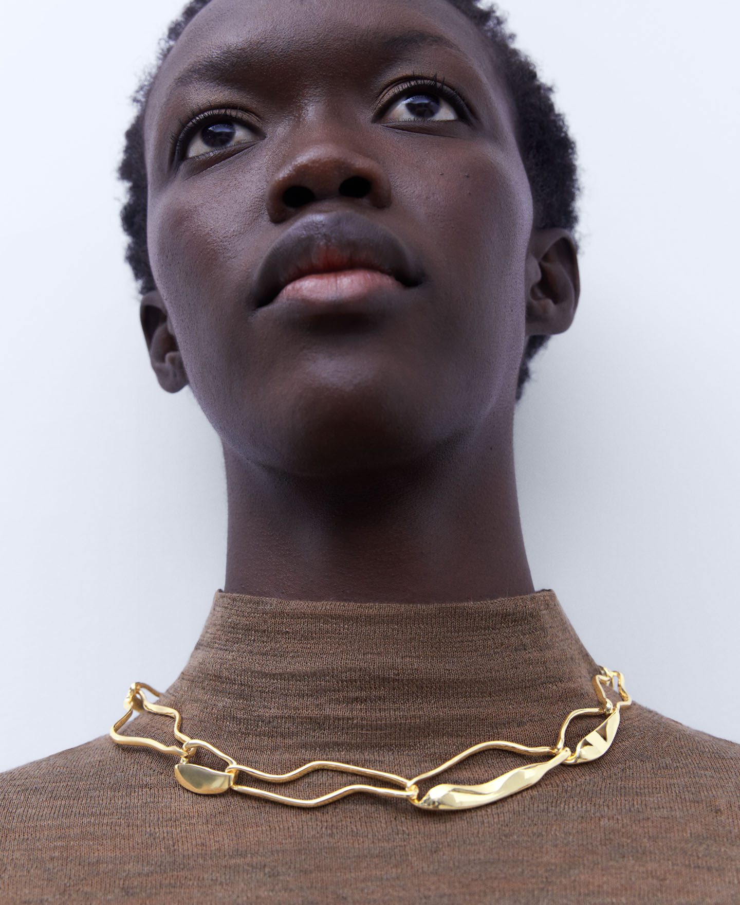 Zinc links necklace image number 3