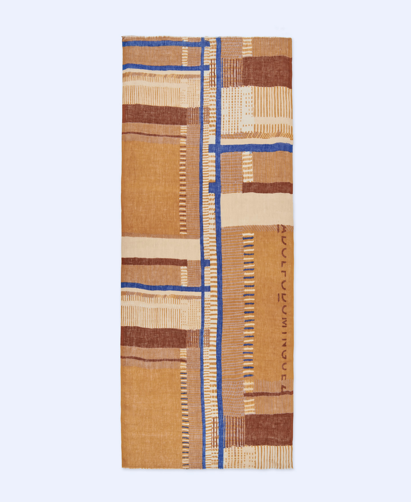 Geometric printed shawl image number 0