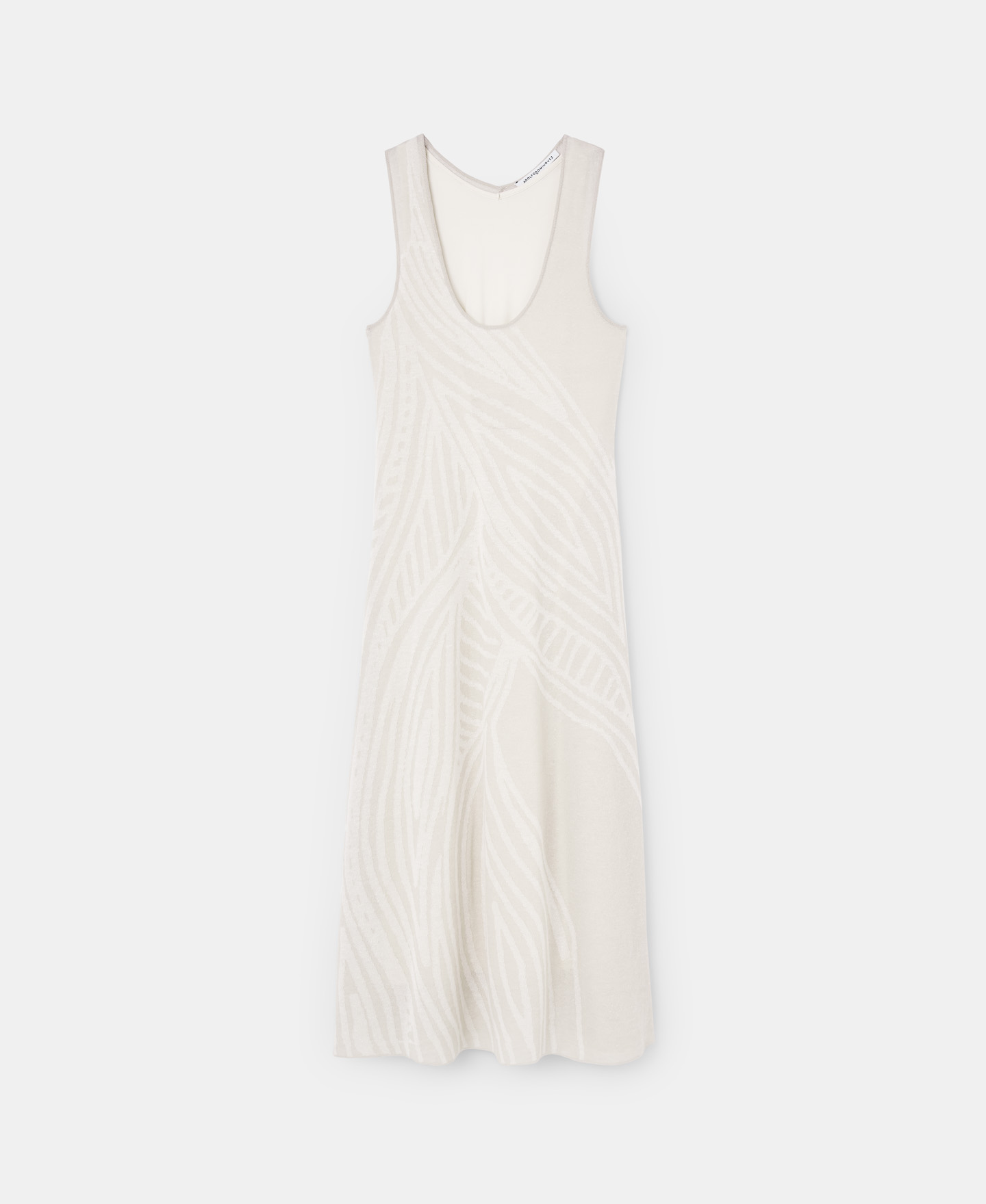 Two-colour jacquard dress image number 4