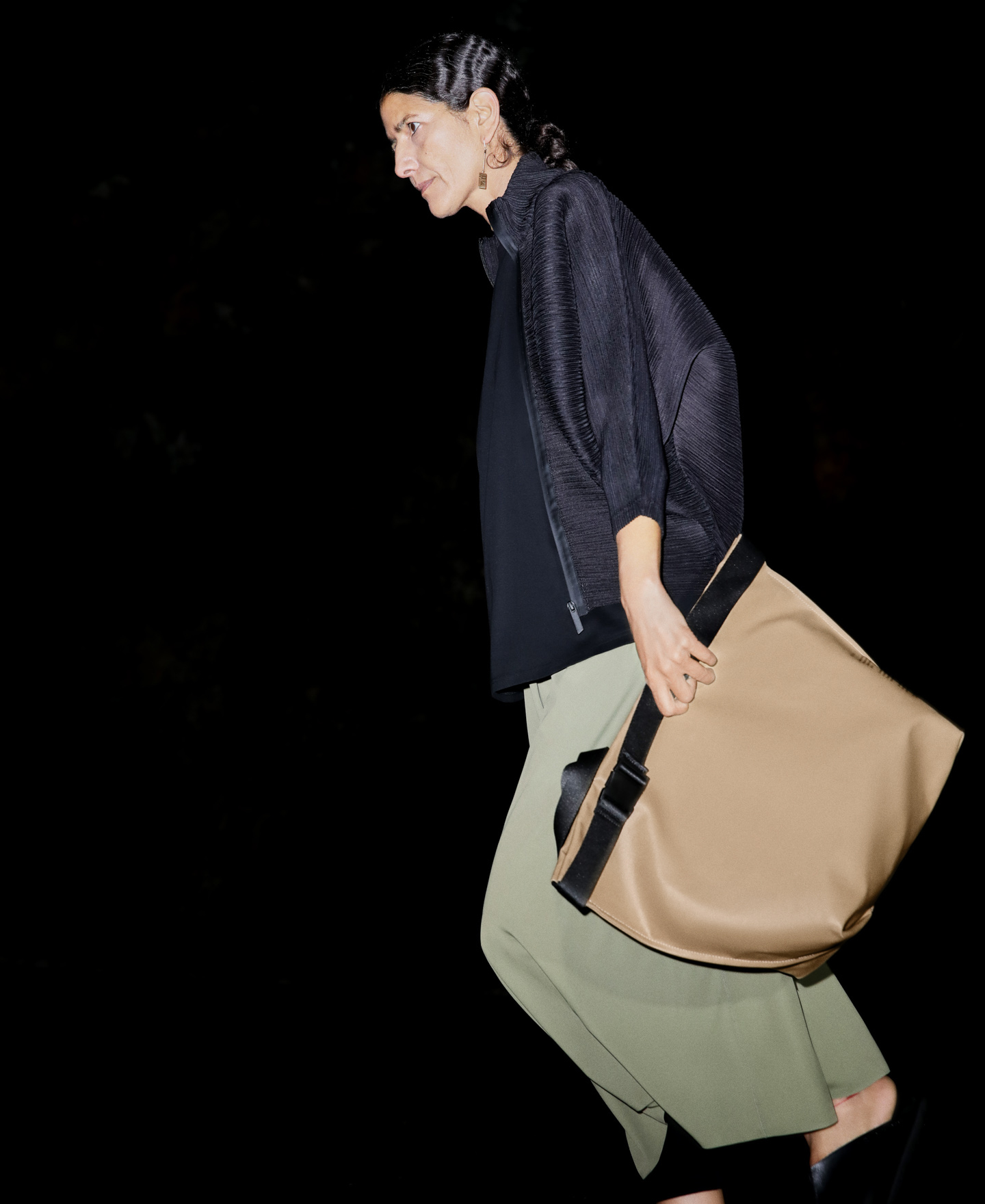 Shopper grande en algodón orgánico image number 4
