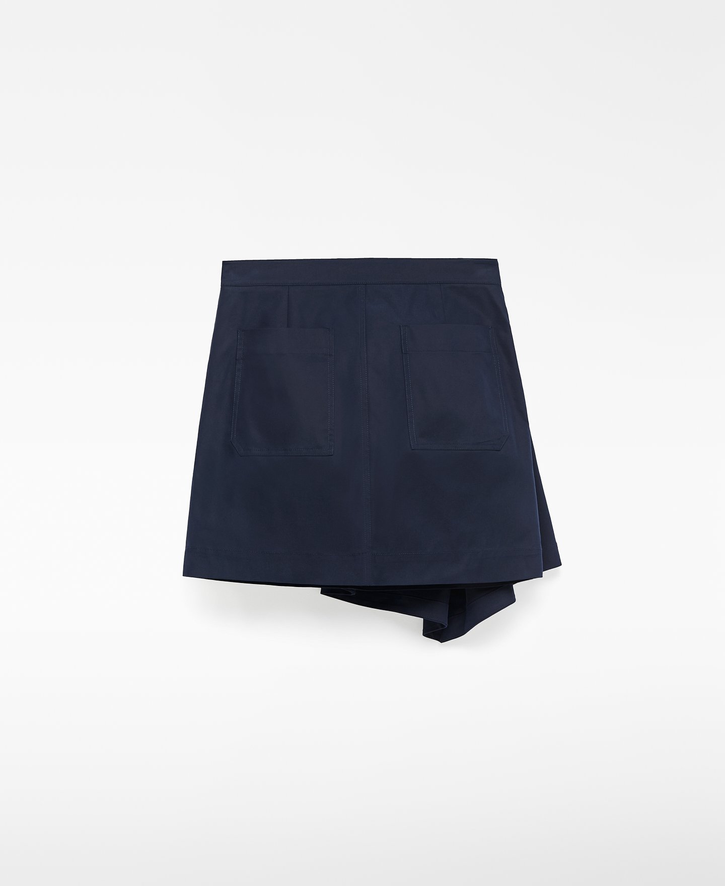 Draped mini skirt woman image number 6