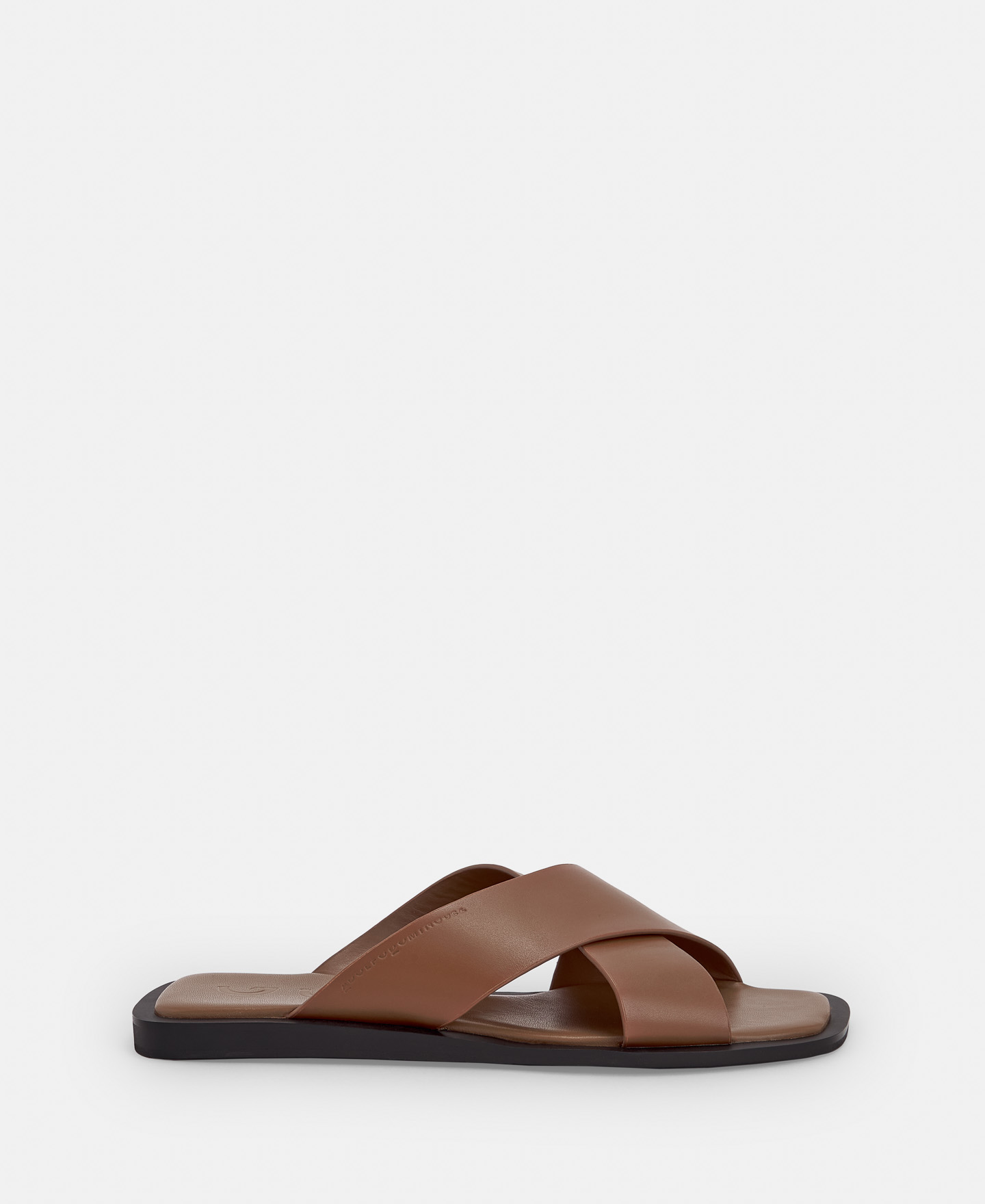 Leather crossed sandal image number 0