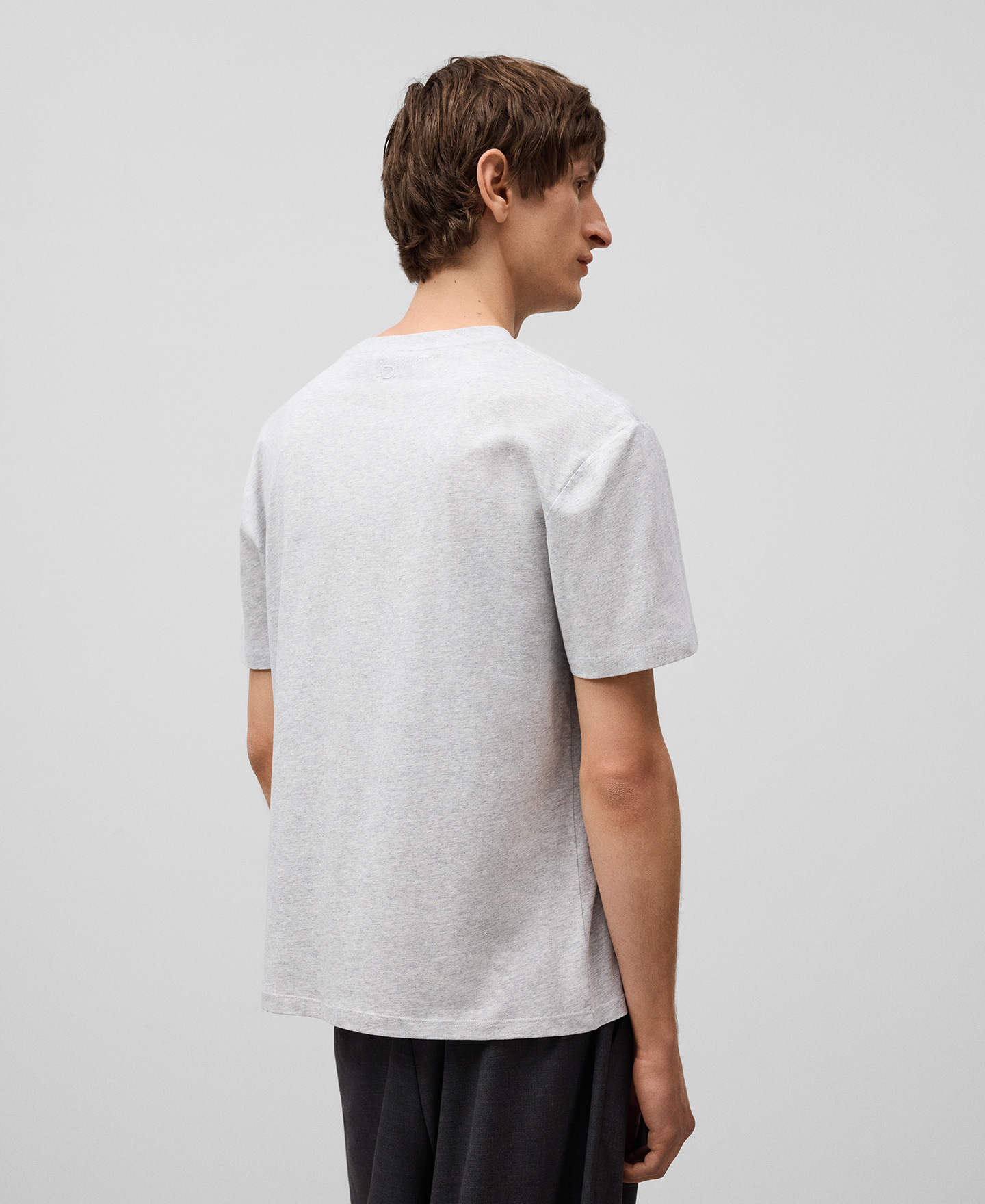 Cotton T-shirt with pocket man image number 2