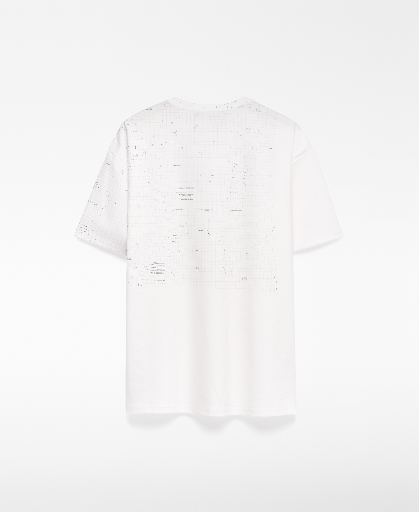 Camiseta estampado mapa hombre image number 5