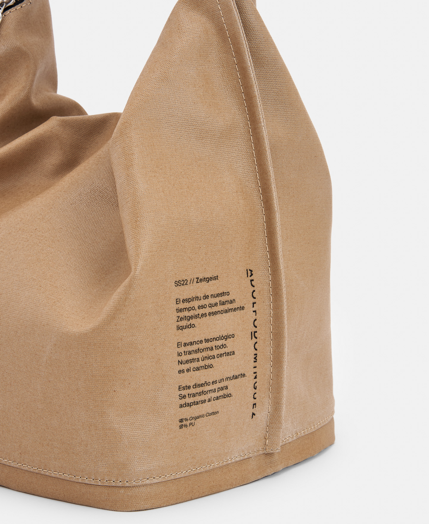 Organic cotton transformable bag image number 5