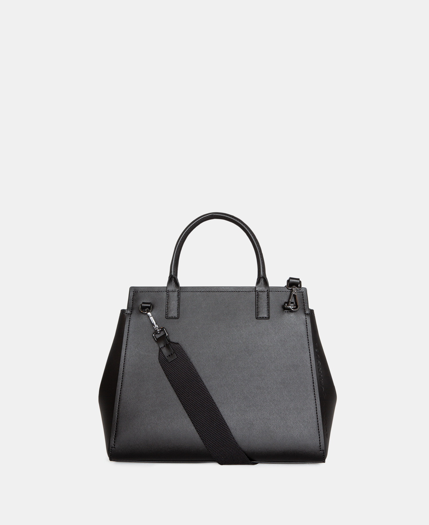 Double handle vachetta shoulder bag image number 1
