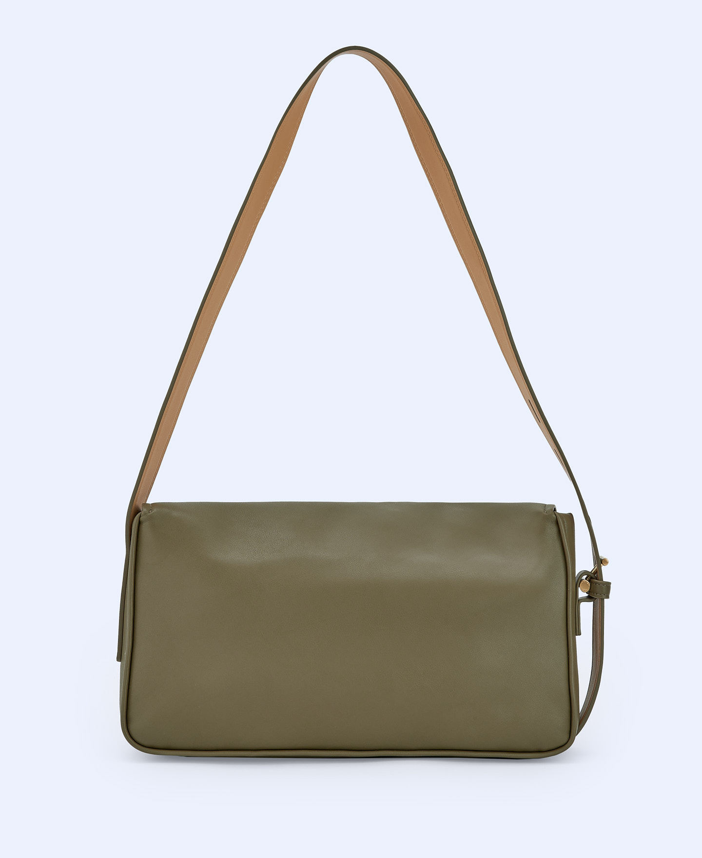 Smooth texture medium shoulder bag image number 1