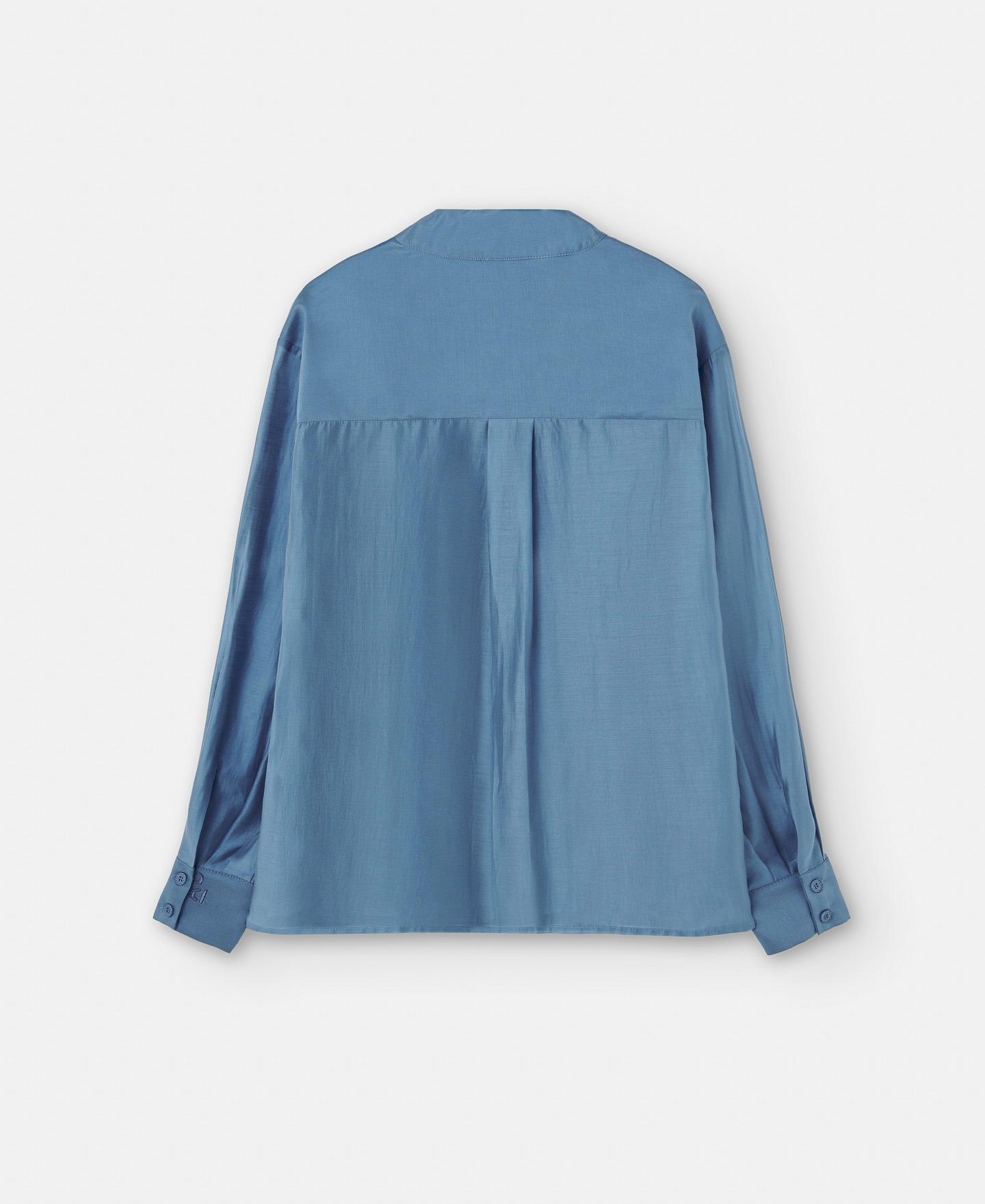 Blusa cuello Mao en lyocell responsable image number 5