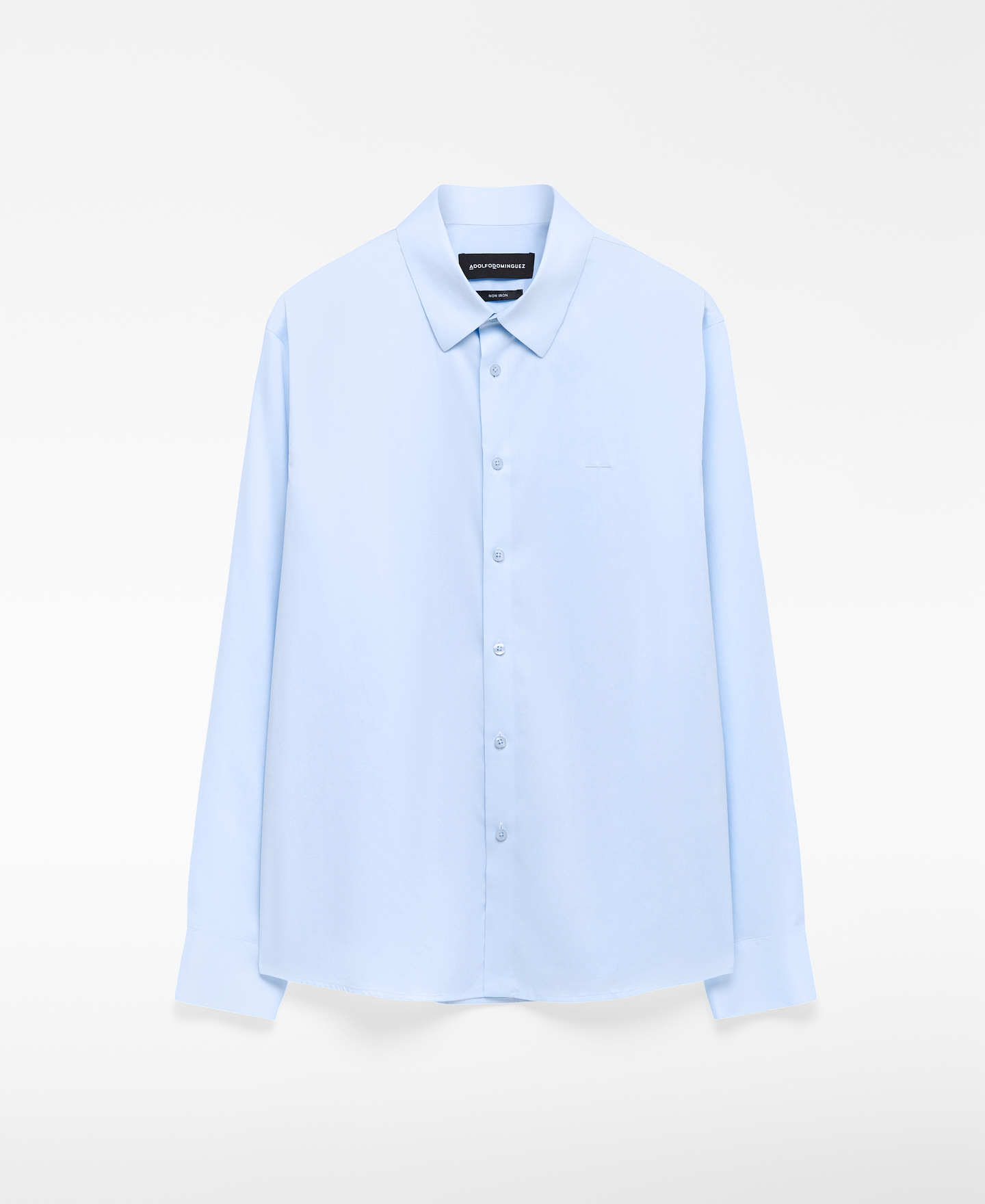 Regular fit lapel collar shirt man image number 4
