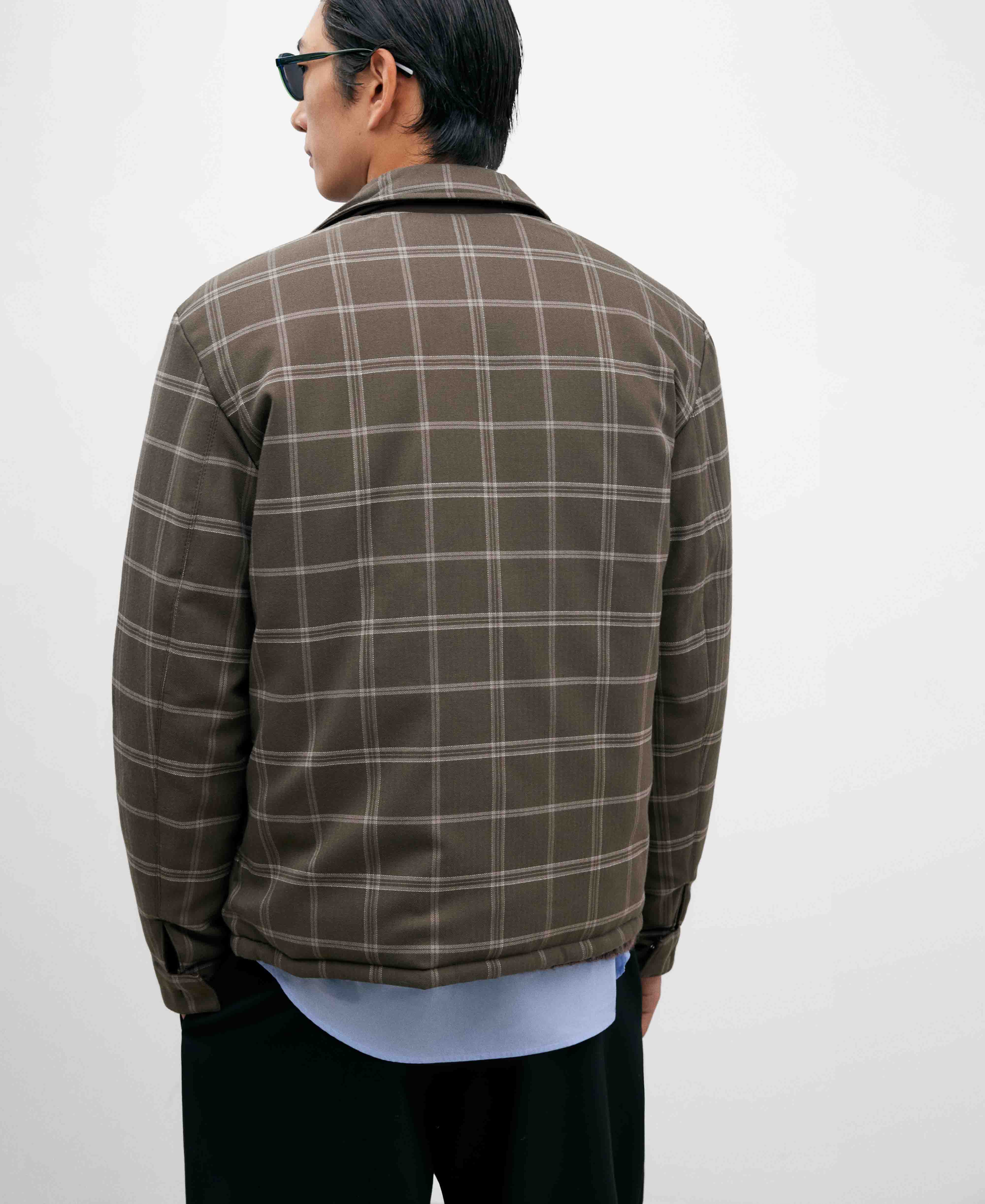 Men's reversible padded jacket image number 5