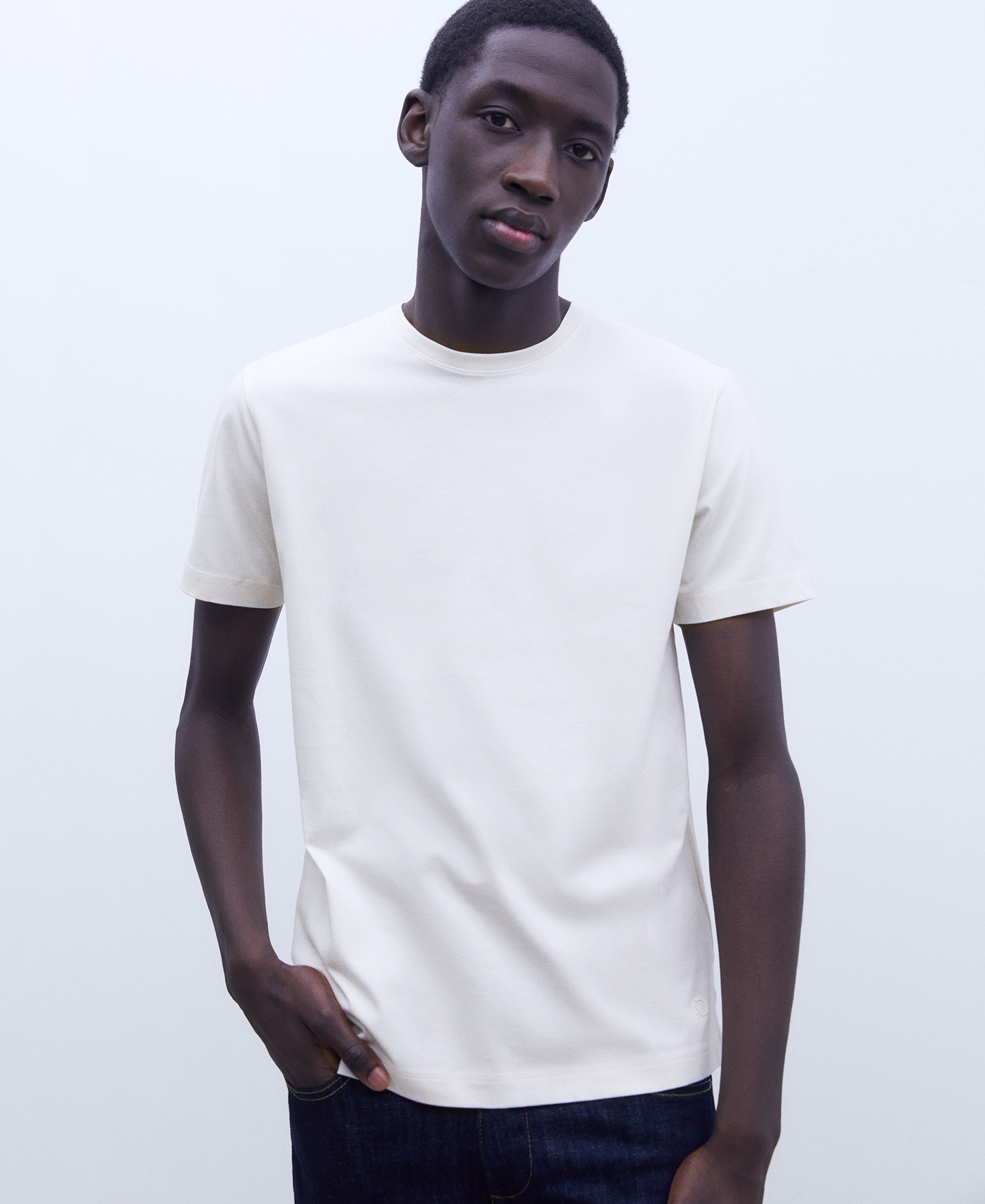 Mercerised cotton T-shirt image number 0