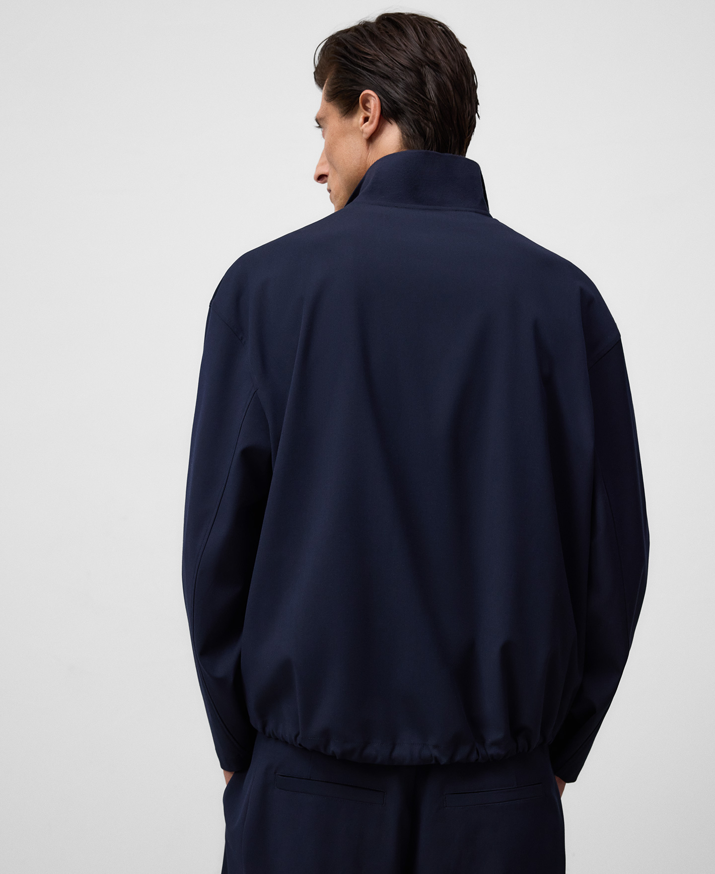 Zipped relaxed fit shirt man image number 2