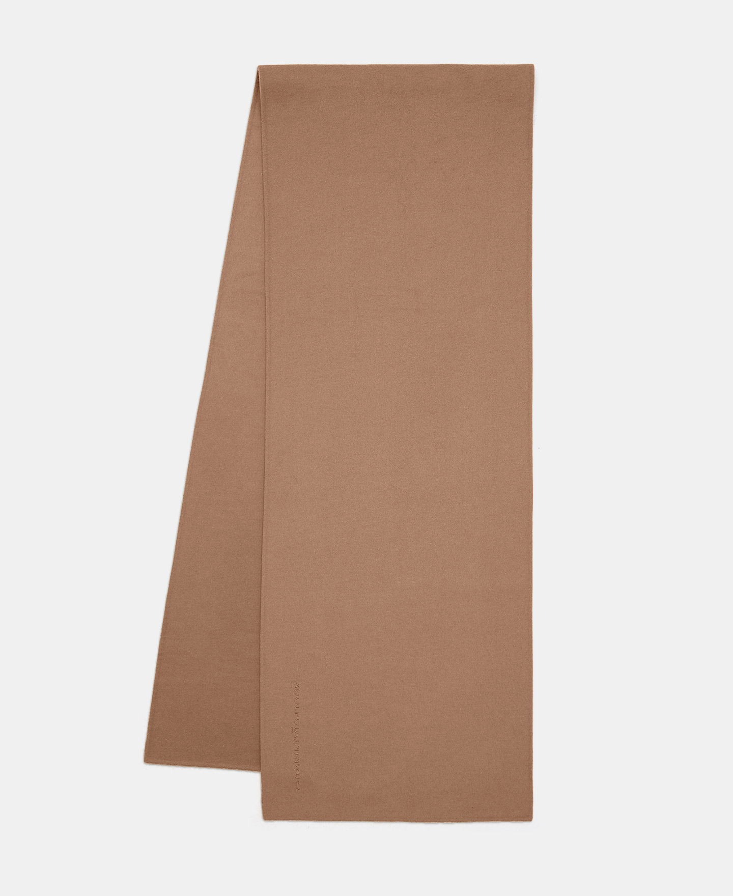 Double face wool scarf image number 0
