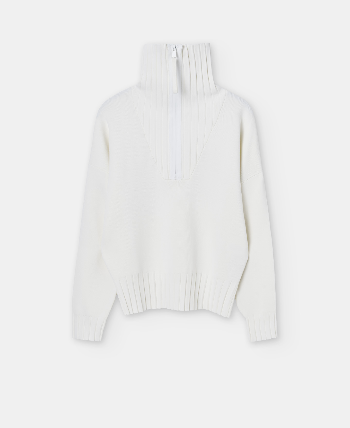 Viscose and recycled nylon sweater image number 4