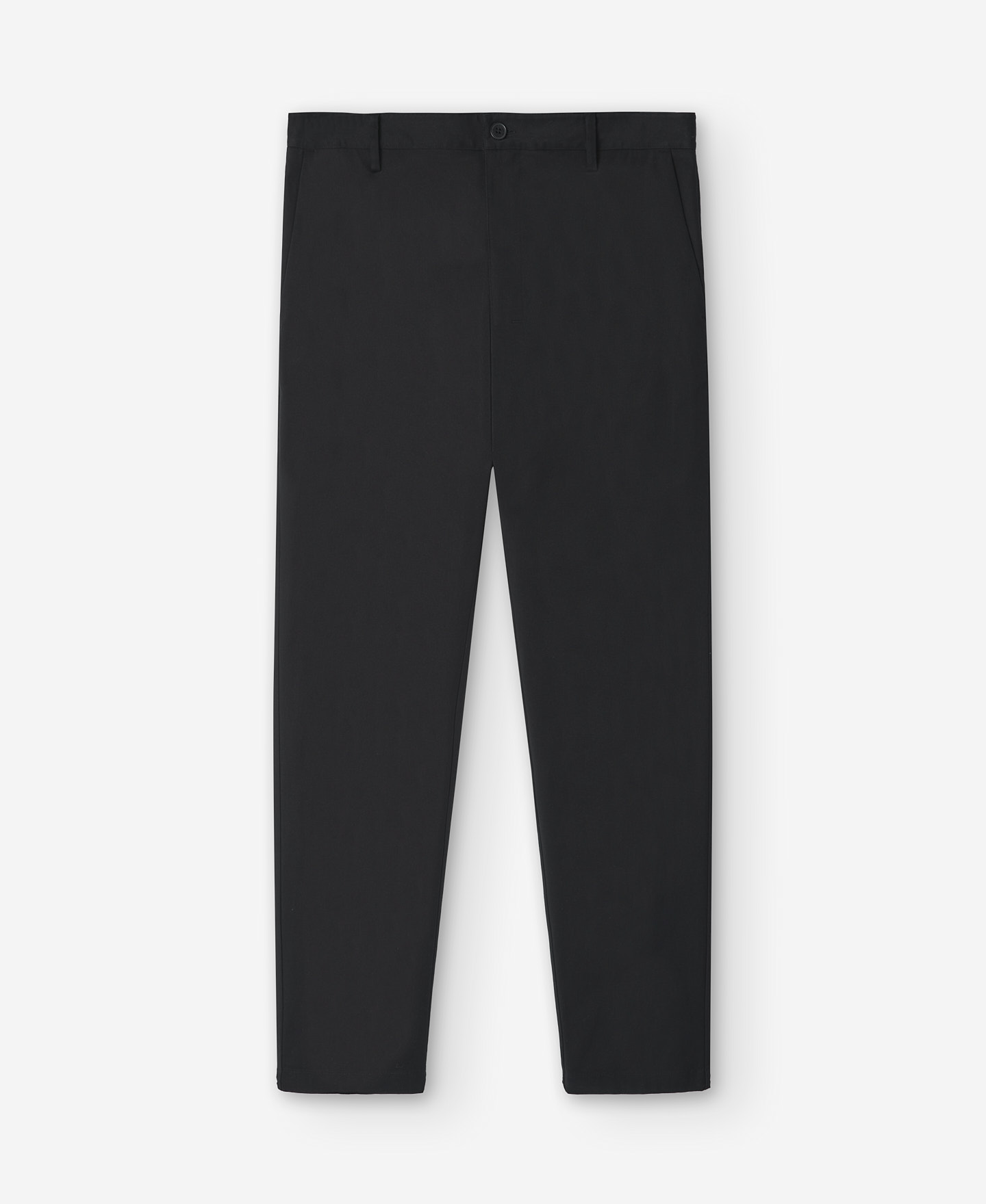 Slim fit chino cotton trousers for men image number 4