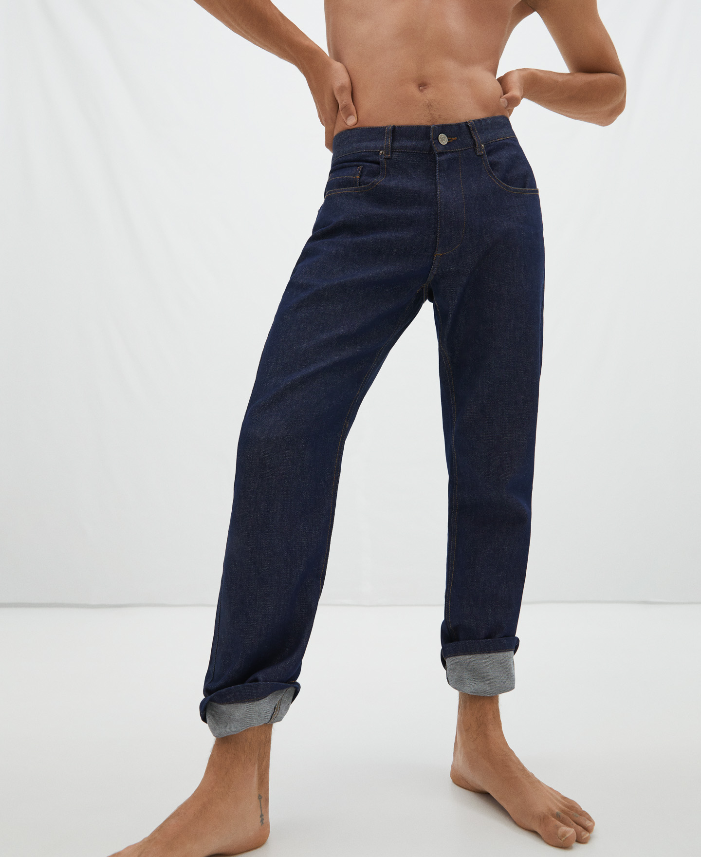 Five-pocket denim jeans image number 0