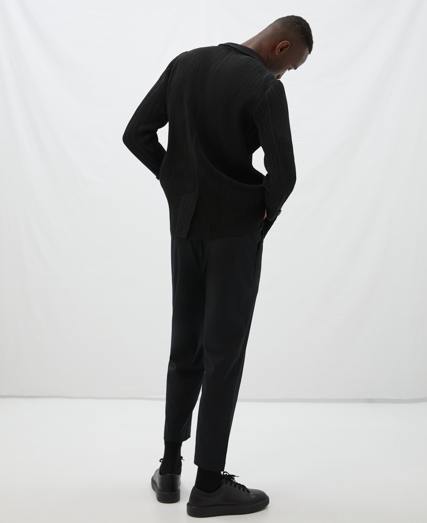 Crinkle blazer image number 2