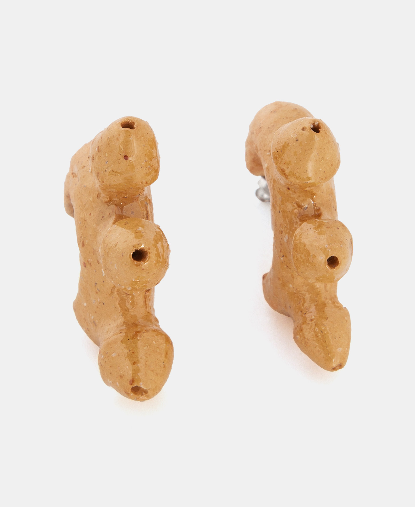 Pendientes 'tres bicos' Niñodaguia image number 2