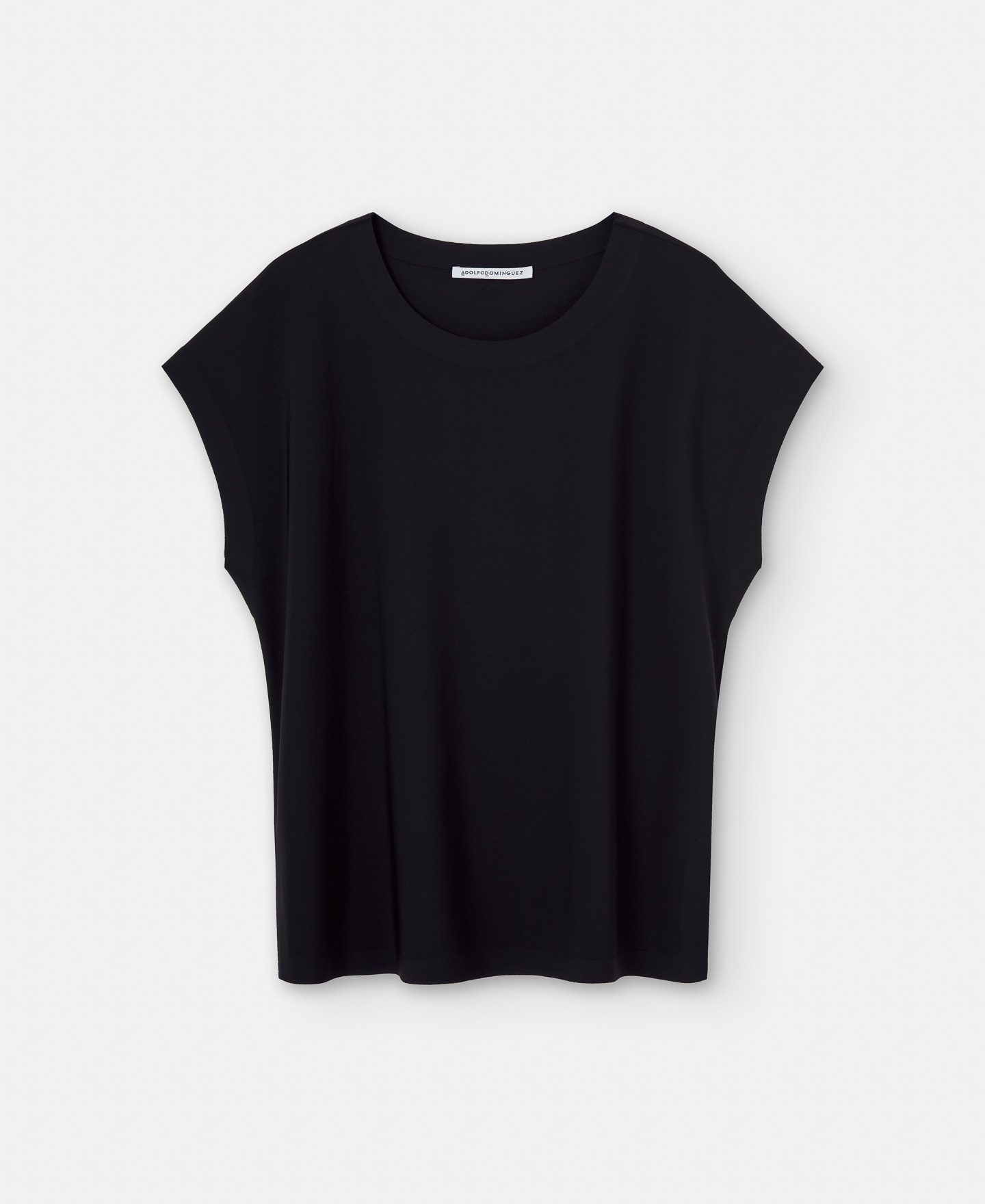 Box neckline t-shirt image number 4