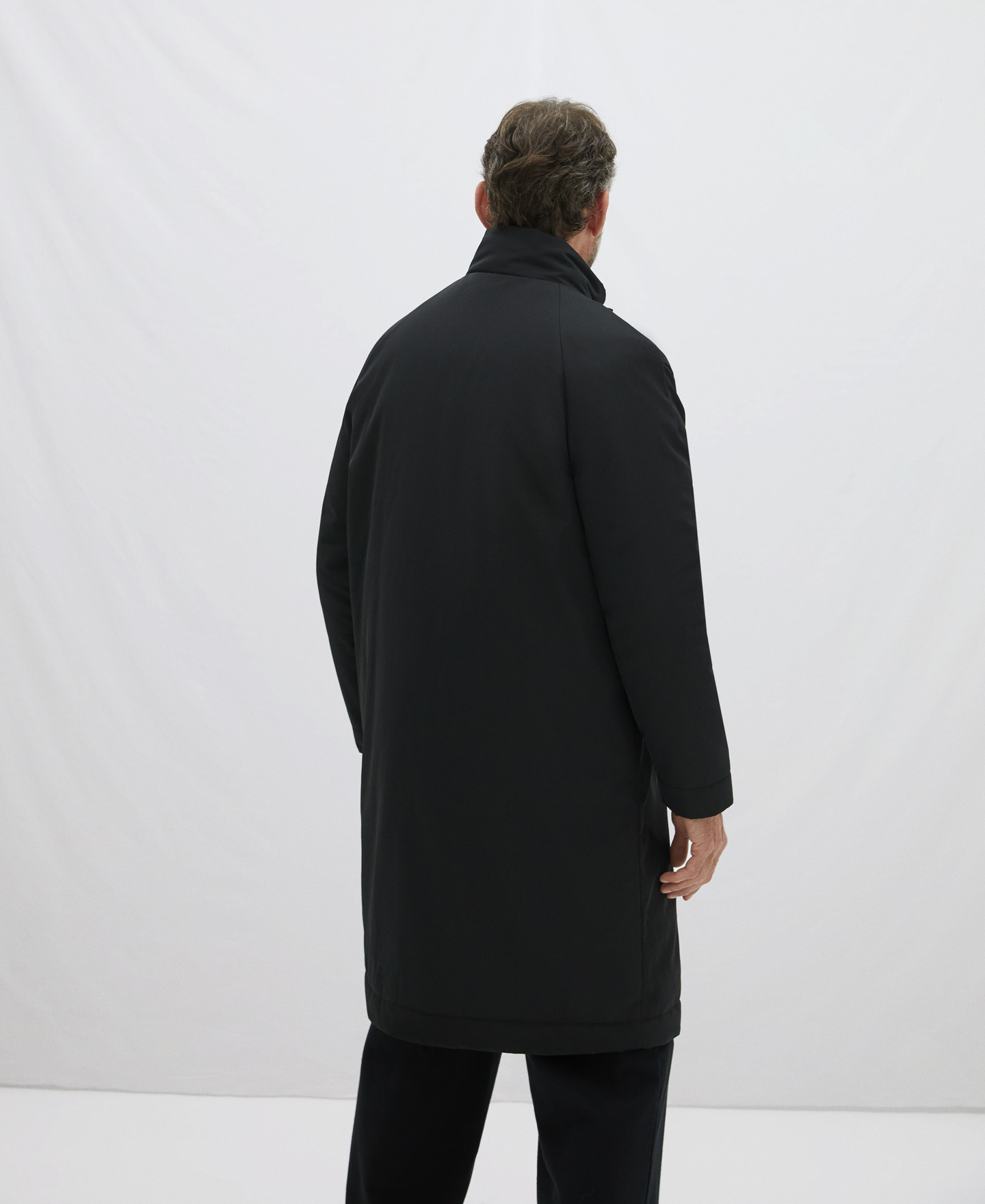 Long padded coat image number 2