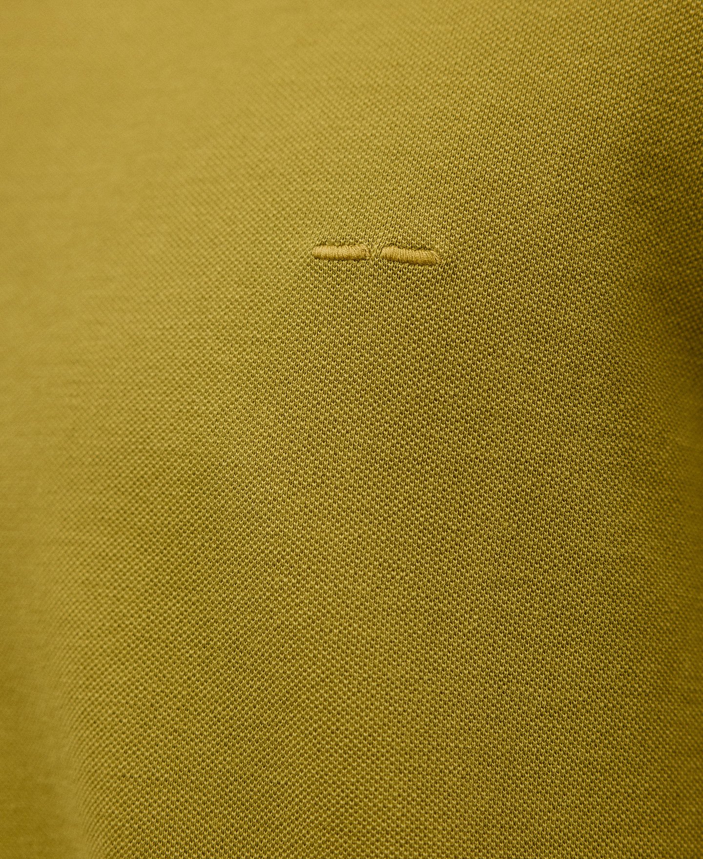 Cotton piqué regular fit polo shirt man image number 3