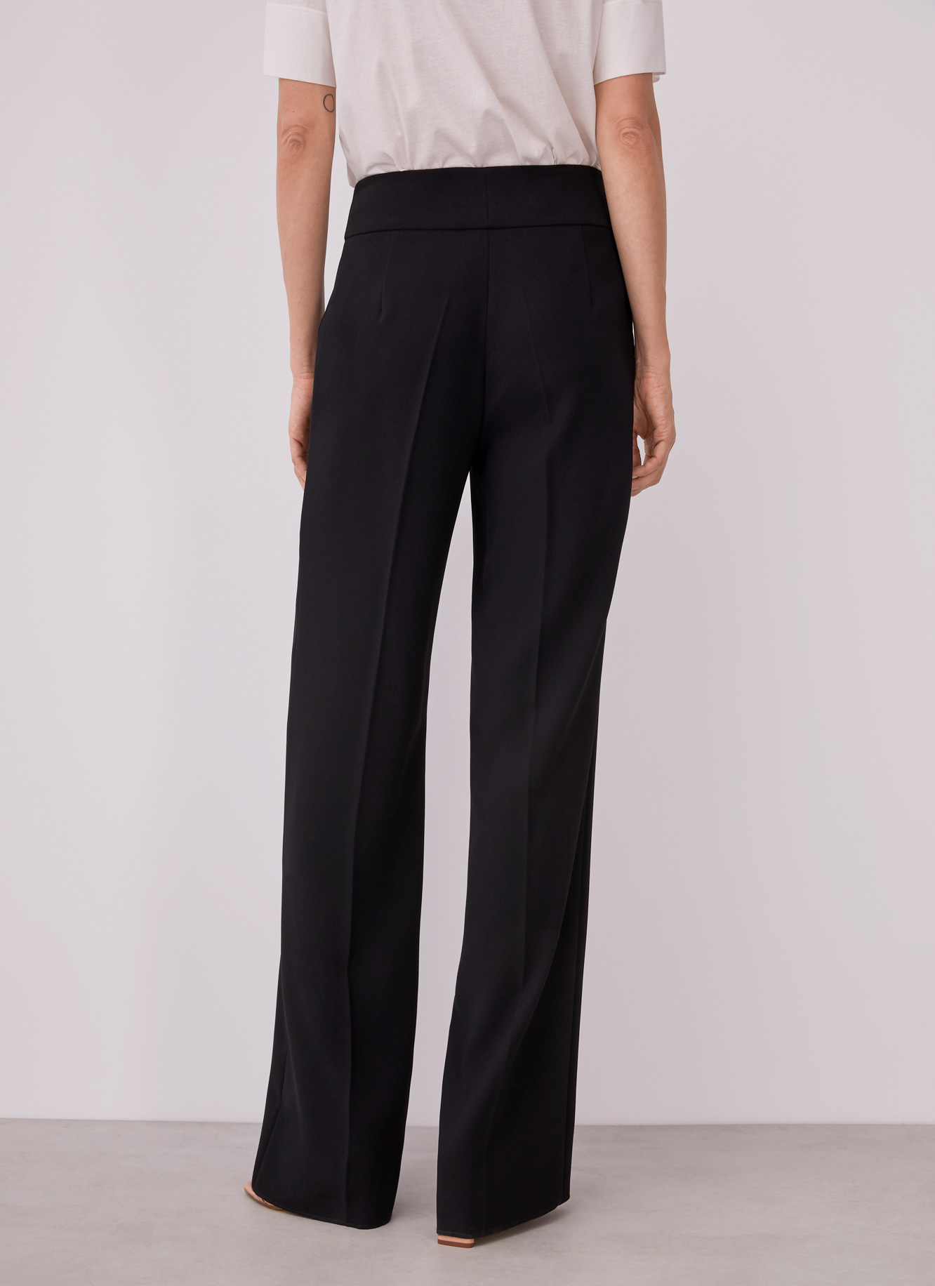 High-rise straight trousers image number 2