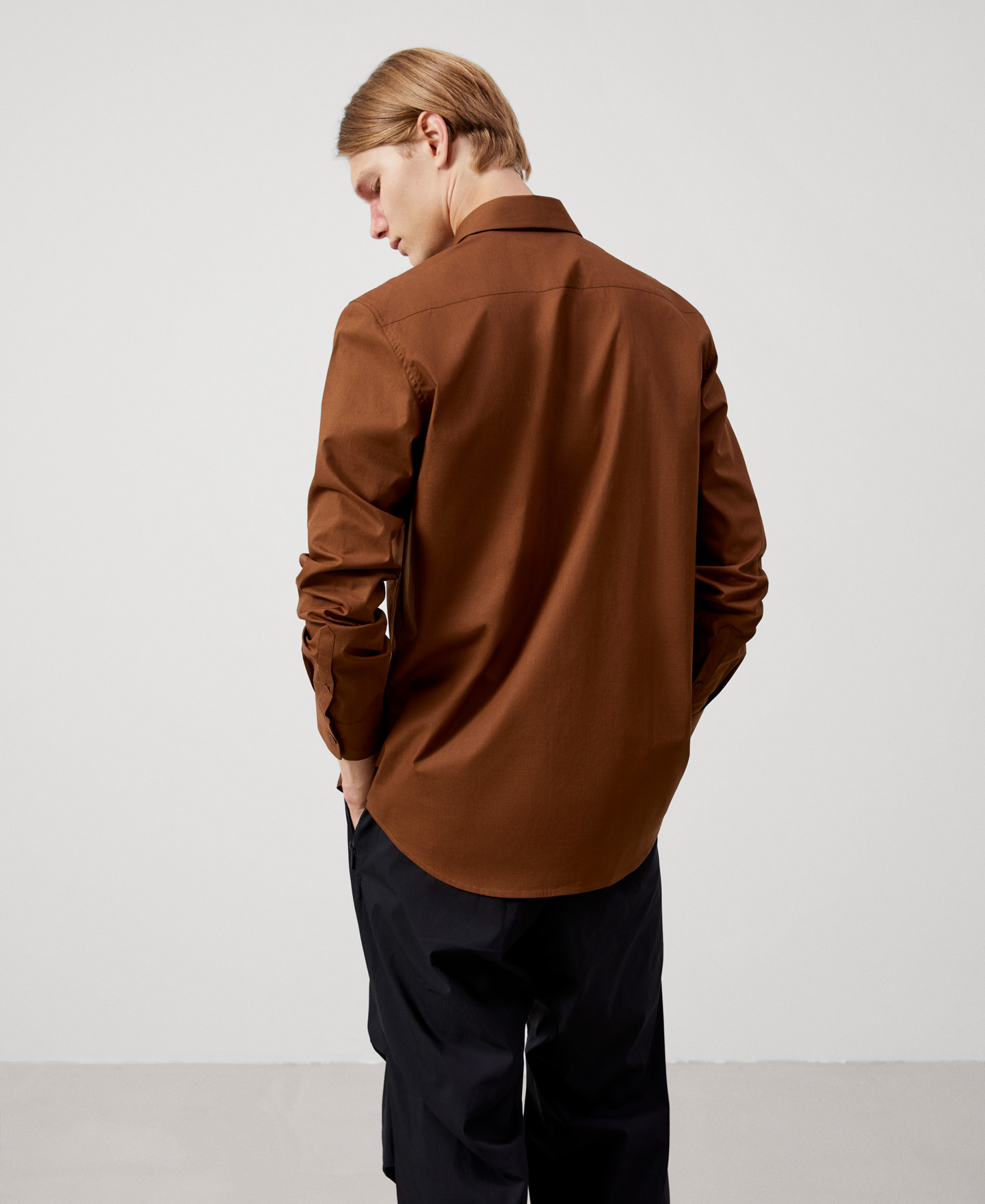Regular fit cotton shirt image number 2